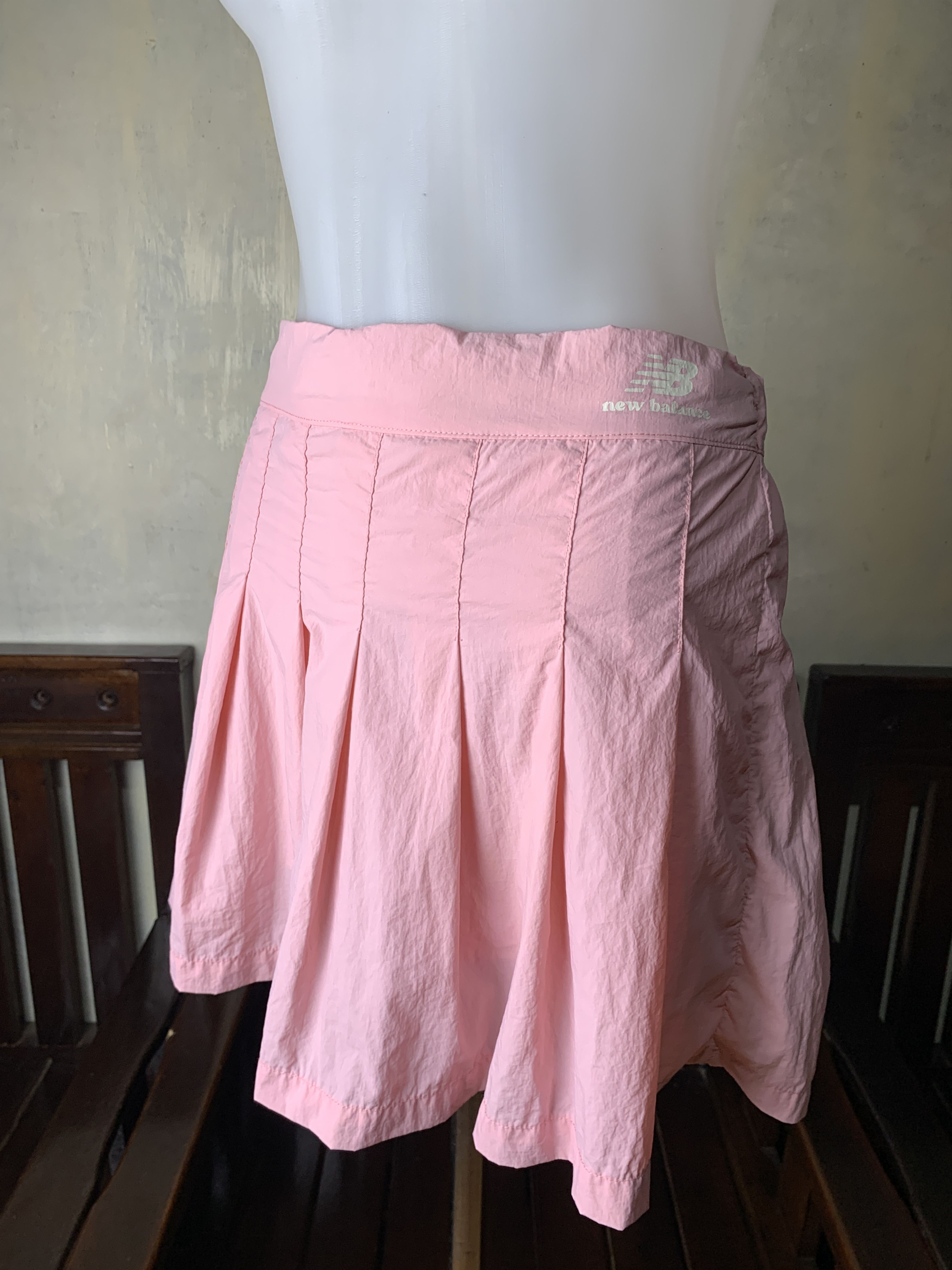 New Balance New Balance Running Pink Pleated Skorts (S) Size 26" / US 2 / IT 38 - 2 Thumbnail