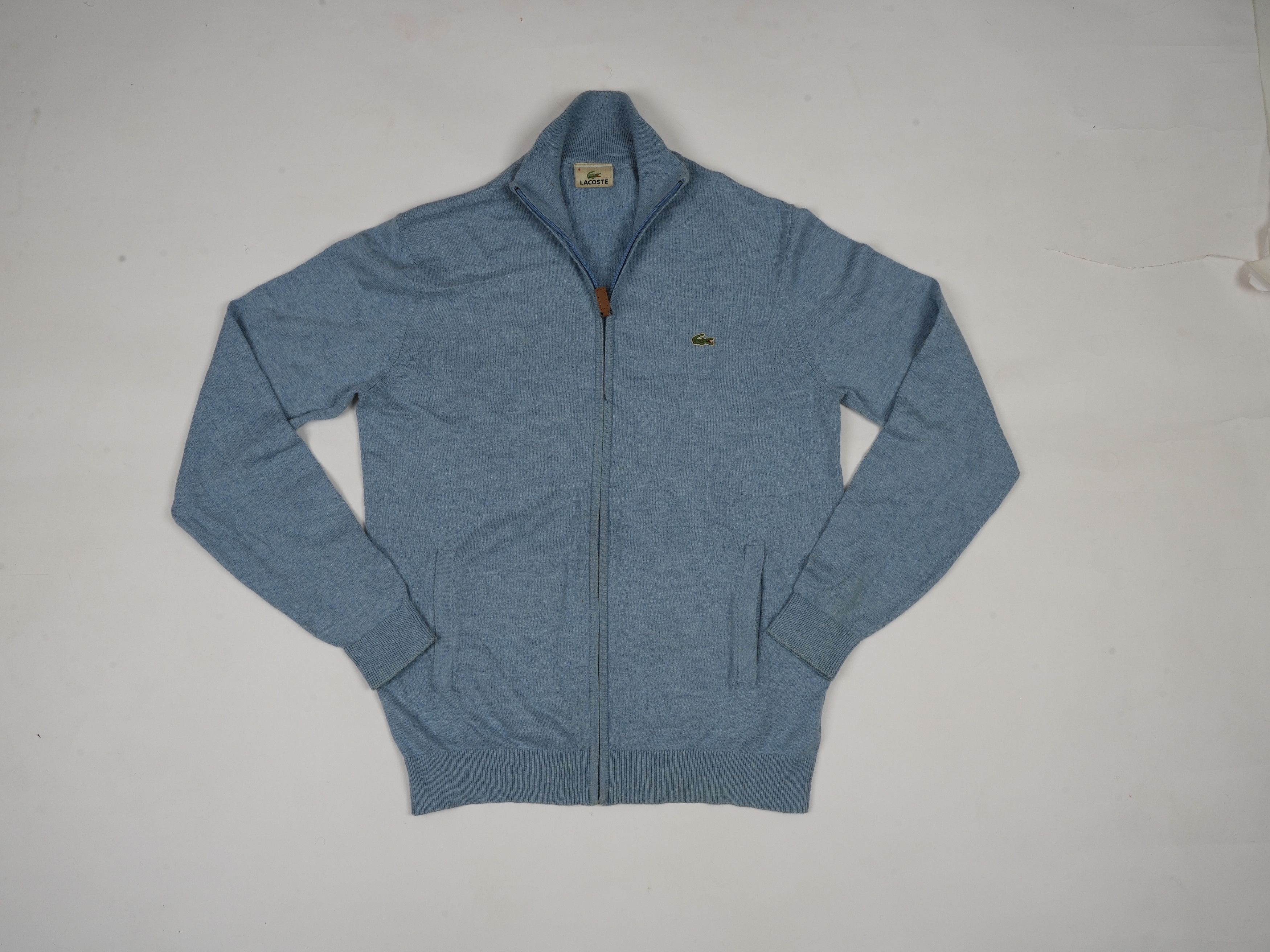 Lacoste Lacoste Full Zip Sweater Size S / US 4 / IT 40 - 1 Thumbnail