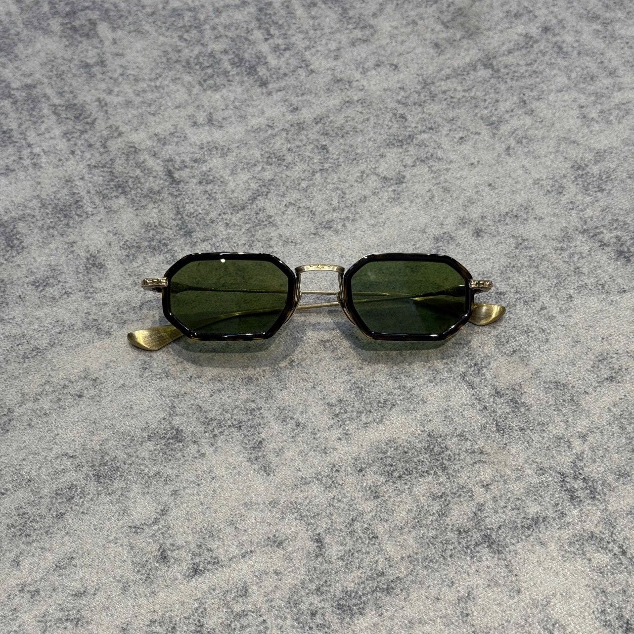 Chrome Hearts CHROME HEARTS STYLIDA Dark Tortoise/Antique Gold-Sun Size ONE SIZE - 6 Thumbnail