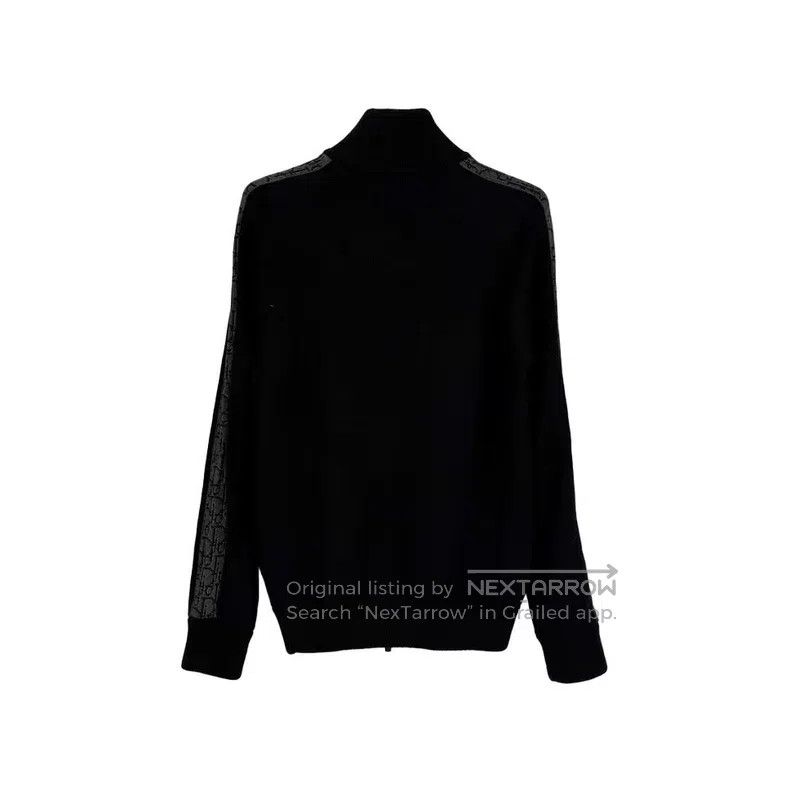 Dior Dior Black sleeve classic logo zipper cardigan coat Size US S / EU 44-46 / 1 - 2 Thumbnail