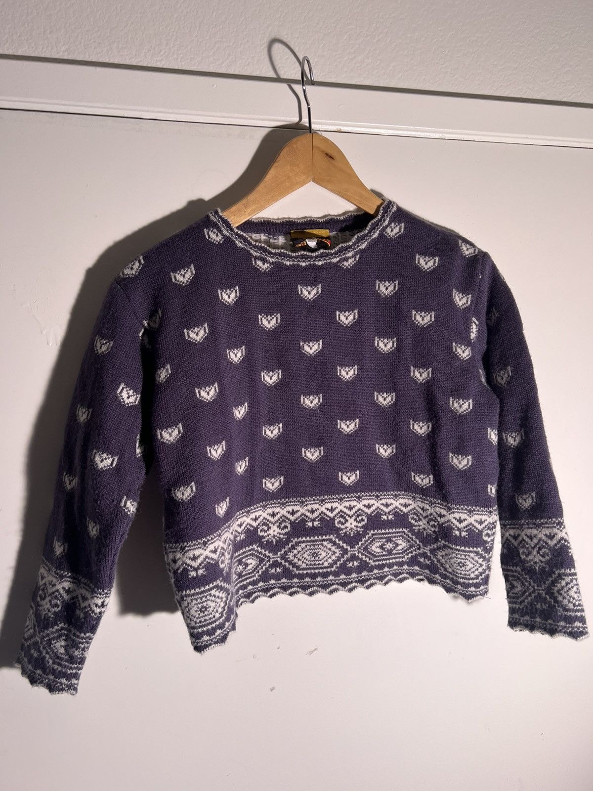 Vintage 80’s 90’s VTG Vintage Trik Co Company Retro Indie Sweater Size US XXS / EU 40 - 1 Thumbnail