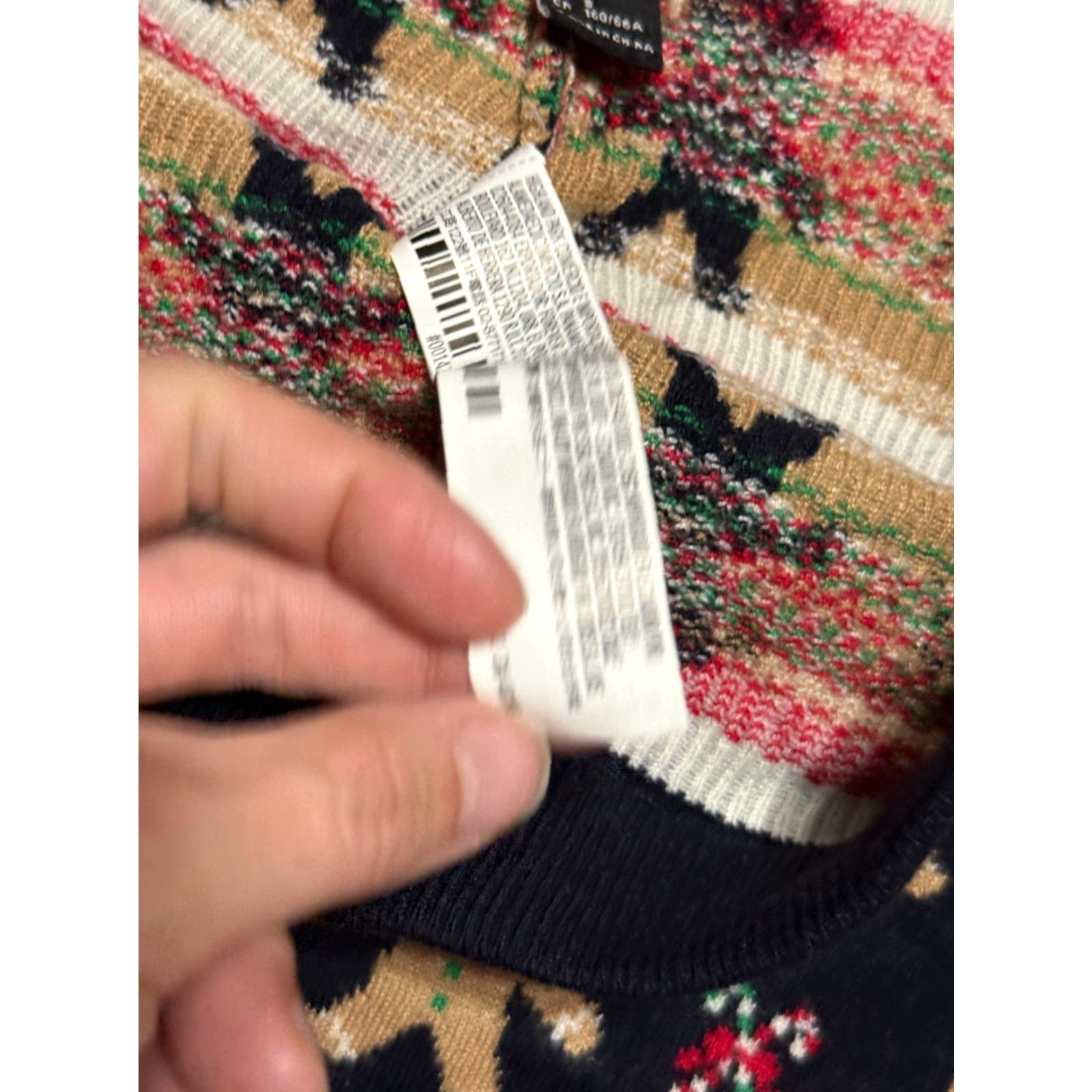 Forever 21 F21 Pants Womens Small Leggings Holiday Christmas Gingerbread Man Candy Canes Leggings, Black, Regular, Size S, Mens? Size 28" / US 6 / IT 42 - 5 Thumbnail
