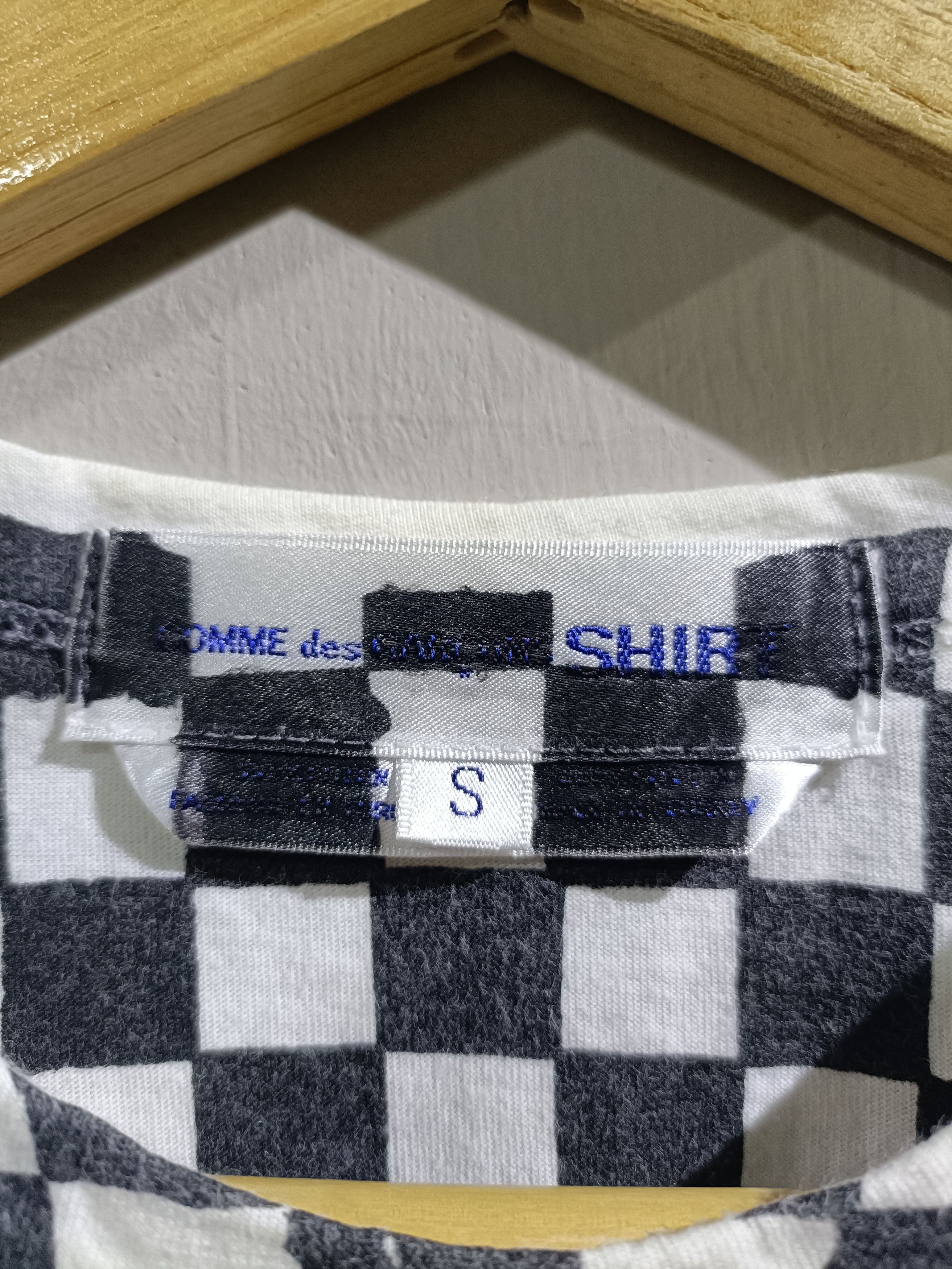 Comme des Garcons × Designer Comme Des Garcons shirt Check Box Design Japanese Brand Size US S / EU 44-46 / 1 - 5 Thumbnail