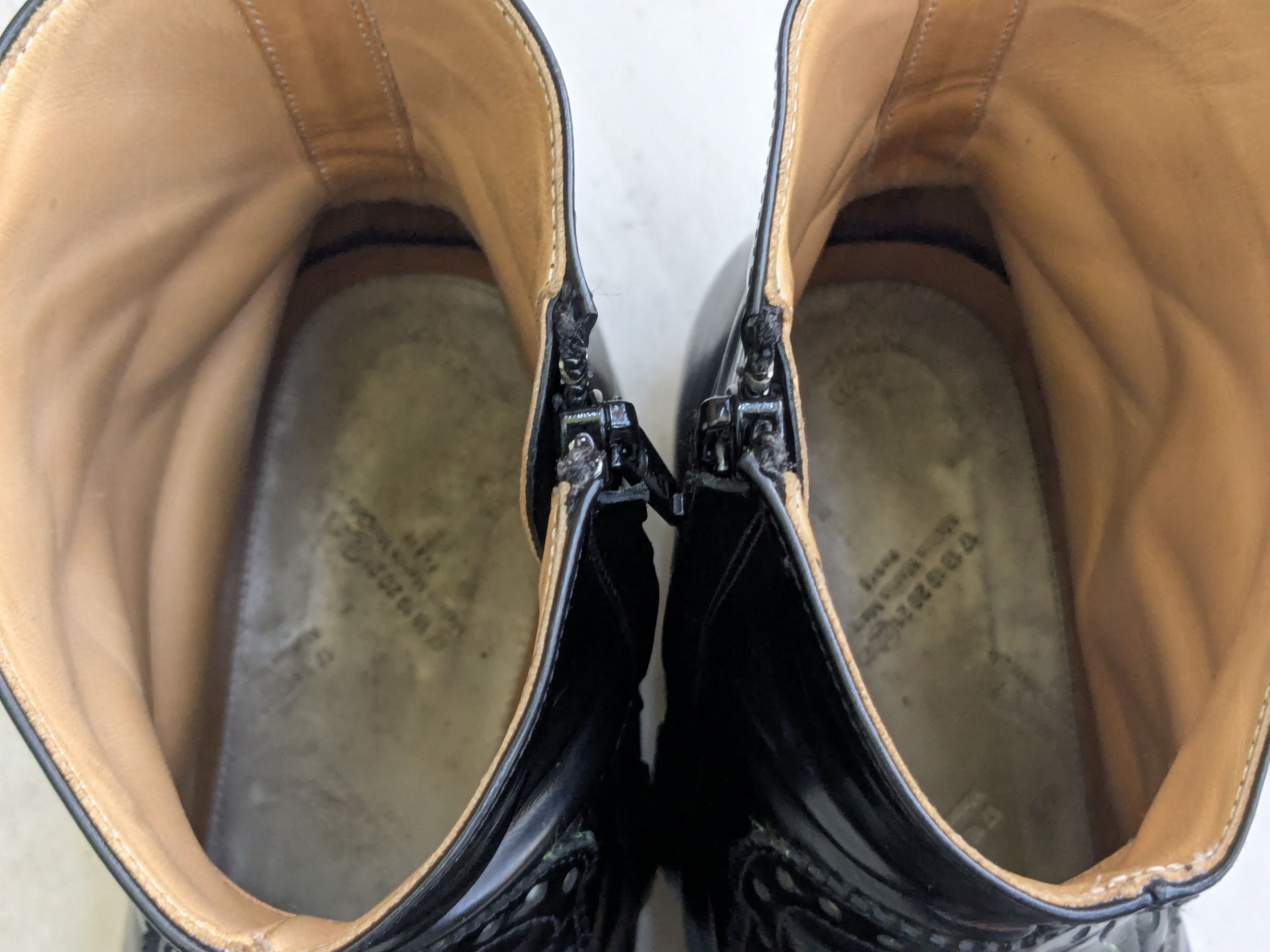 Maison Margiela Maison Margiela Side Zip Boots Black Brogues 9 42 Size US 9 / EU 42 - 8 Thumbnail