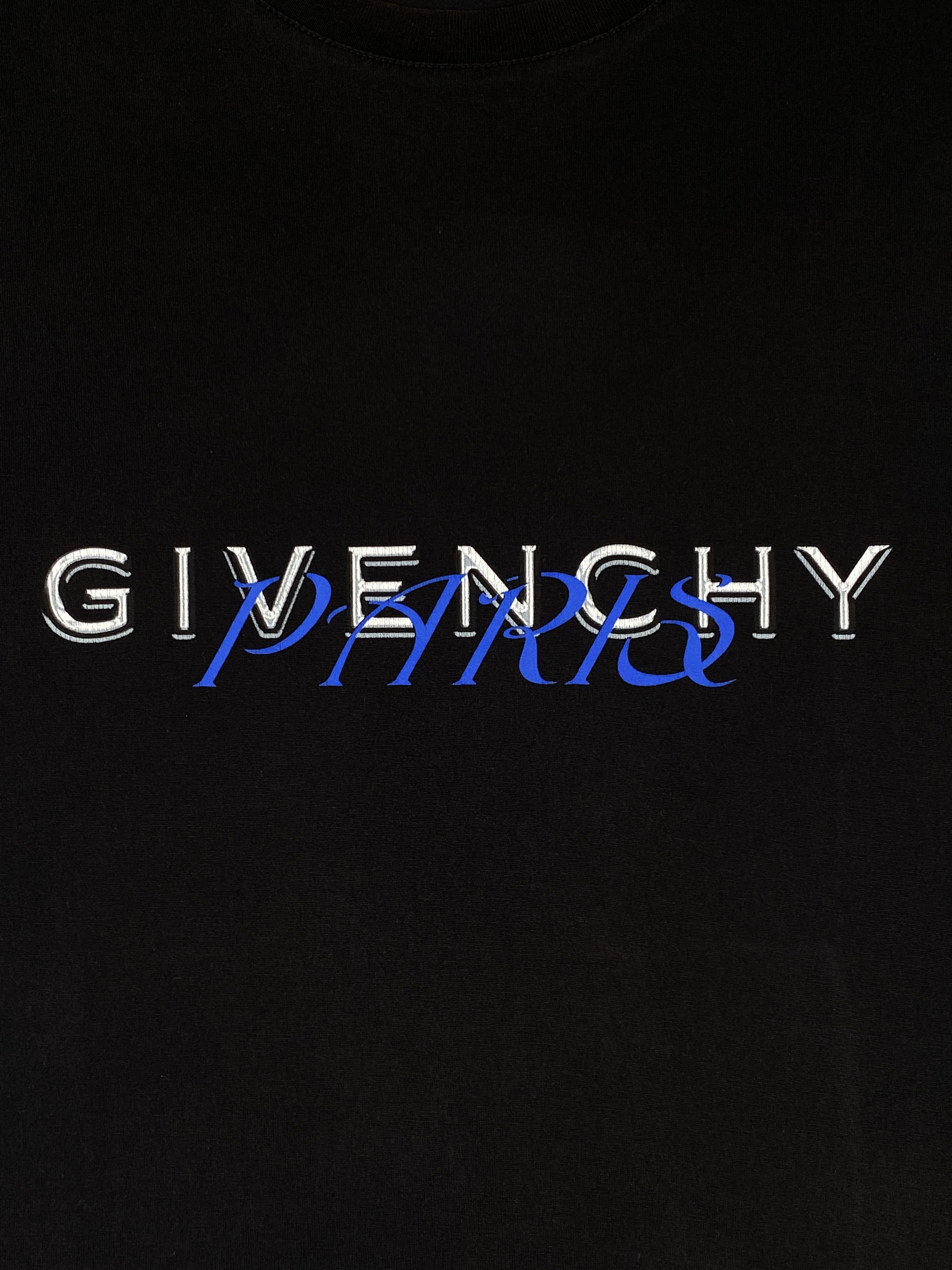 Givenchy Amore Black Logo Print T-Shirt Size US M / EU 48-50 / 2 - 7 Thumbnail