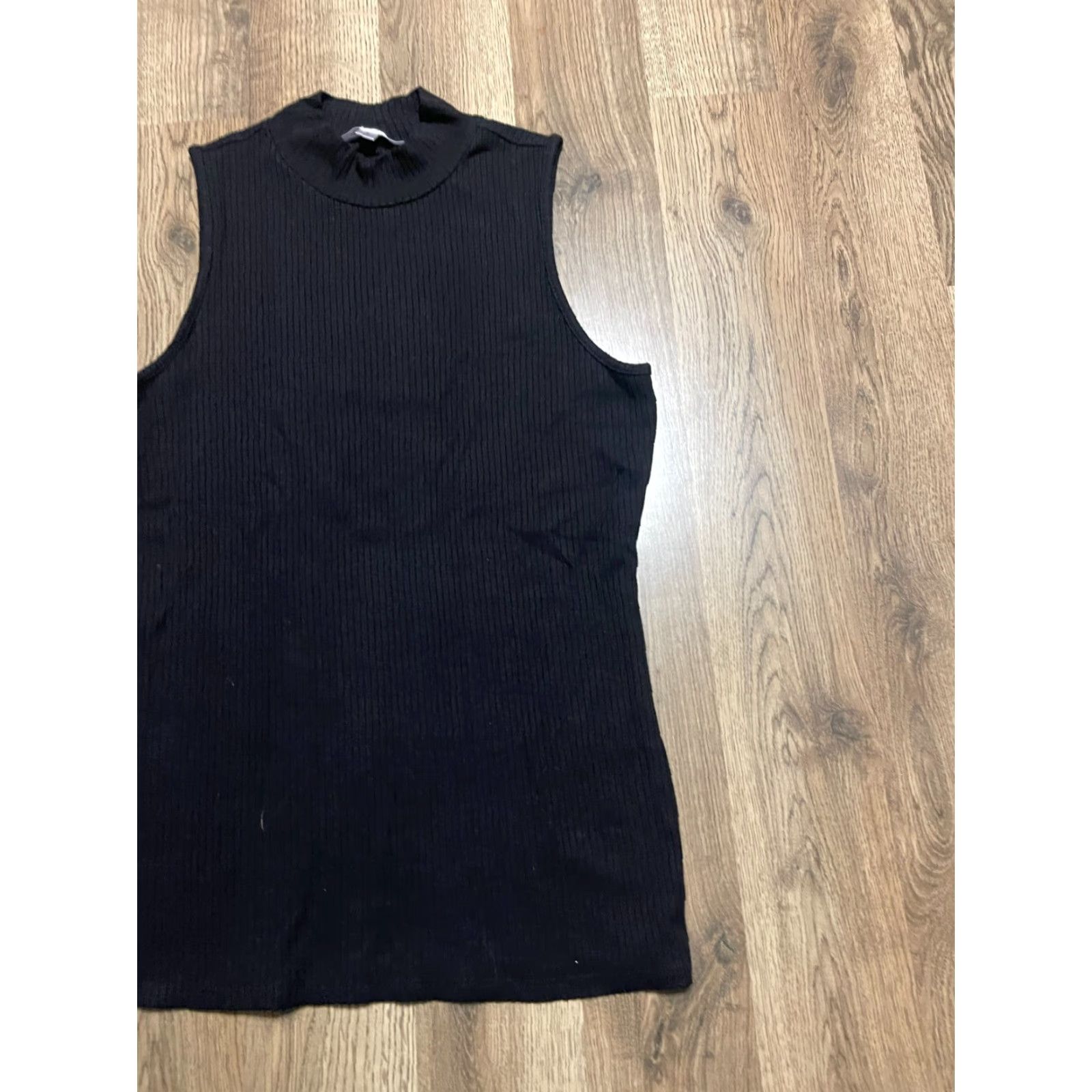Vintage Cyrus Shirt, Women's Size Small, Black, Sleeveless, Turtleneck, Tank, Regular, Casual, Fall/Spring/Summer, Womens Size S / US 4 / IT 40 - 3 Thumbnail