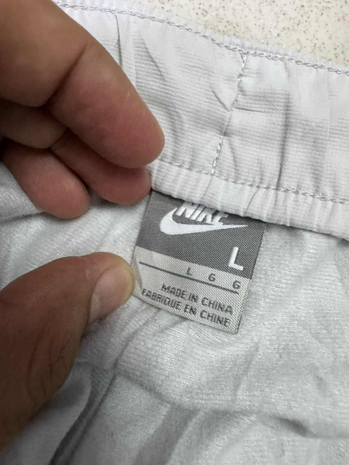 Nike NIKE DRI FIT EMBROIDERED LOGO TRACK PANTS Size US 35 - 9 Thumbnail
