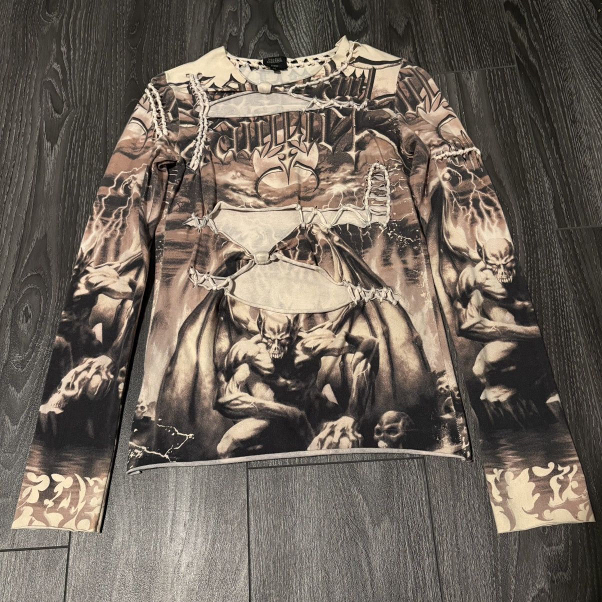 Jean Paul Gaultier Slashed Satan long sleeve Size US XS / EU 42 / 0 - 1 Thumbnail