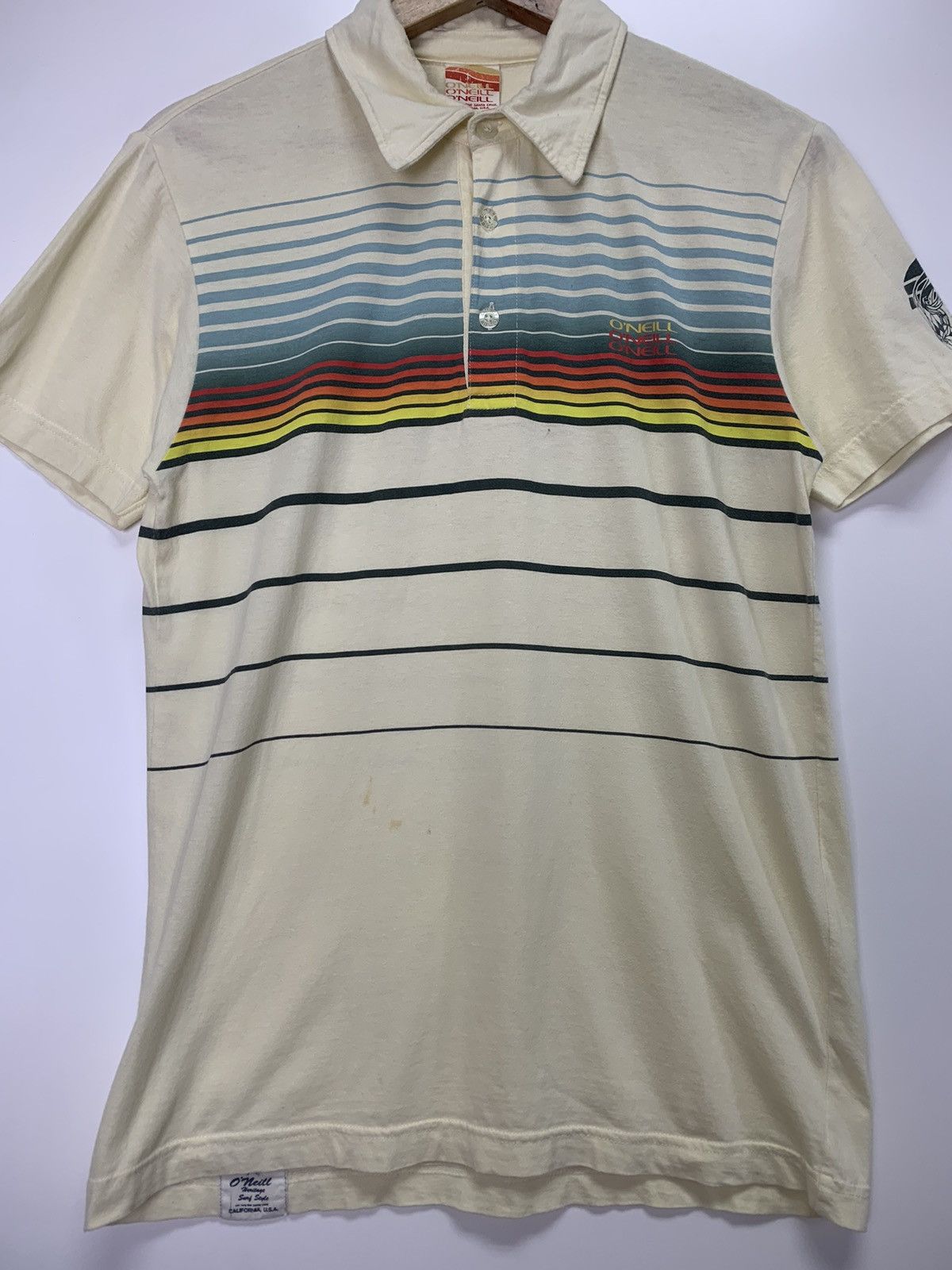 O'Neill × Vintage Vintage Oneill Polo Casual Size US M / EU 48-50 / 2 - 2 Thumbnail