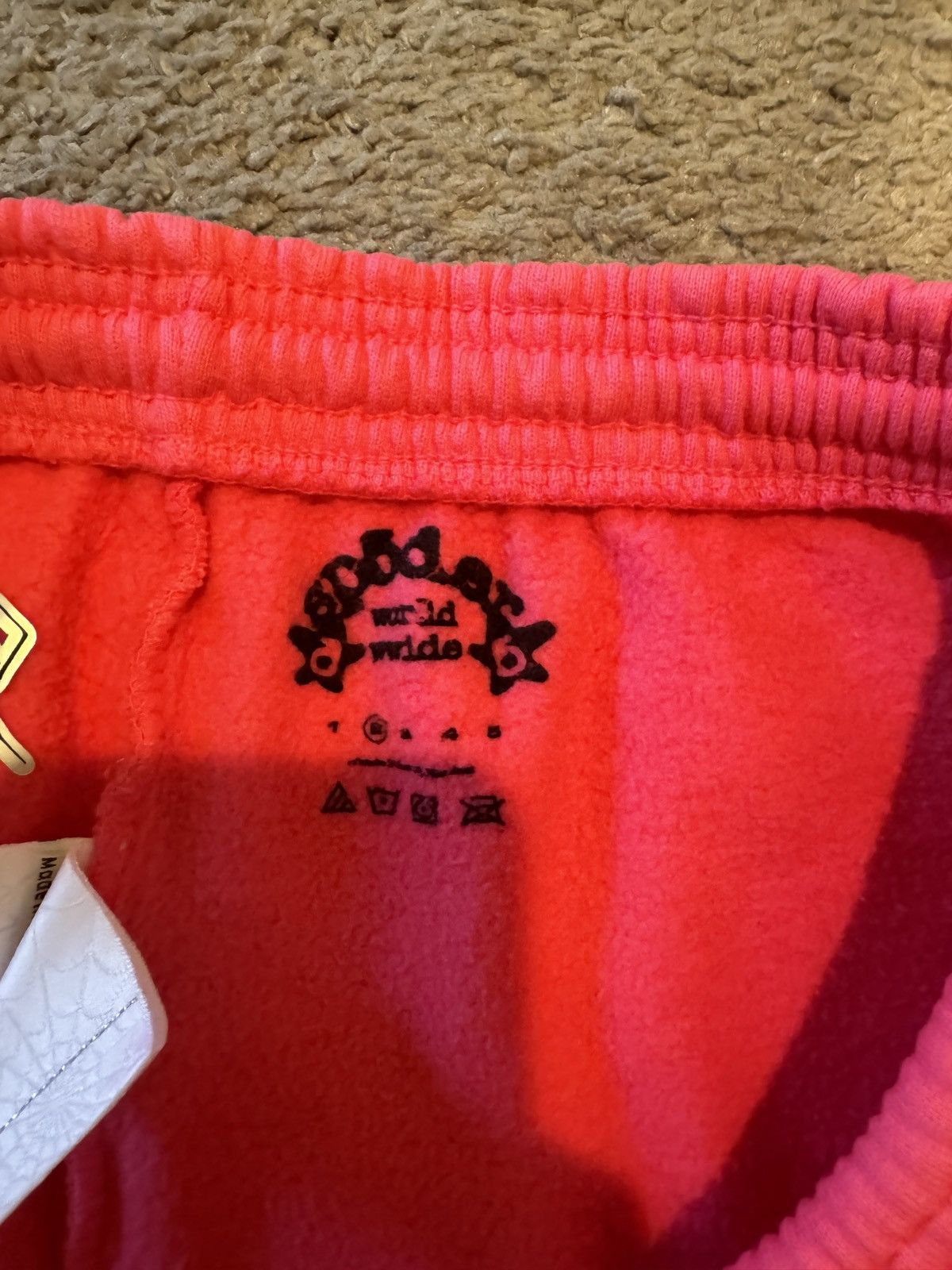 Sp5der Spider P*nk V2 Sweatpants Pink Size US 32 / EU 48 - 4 Thumbnail