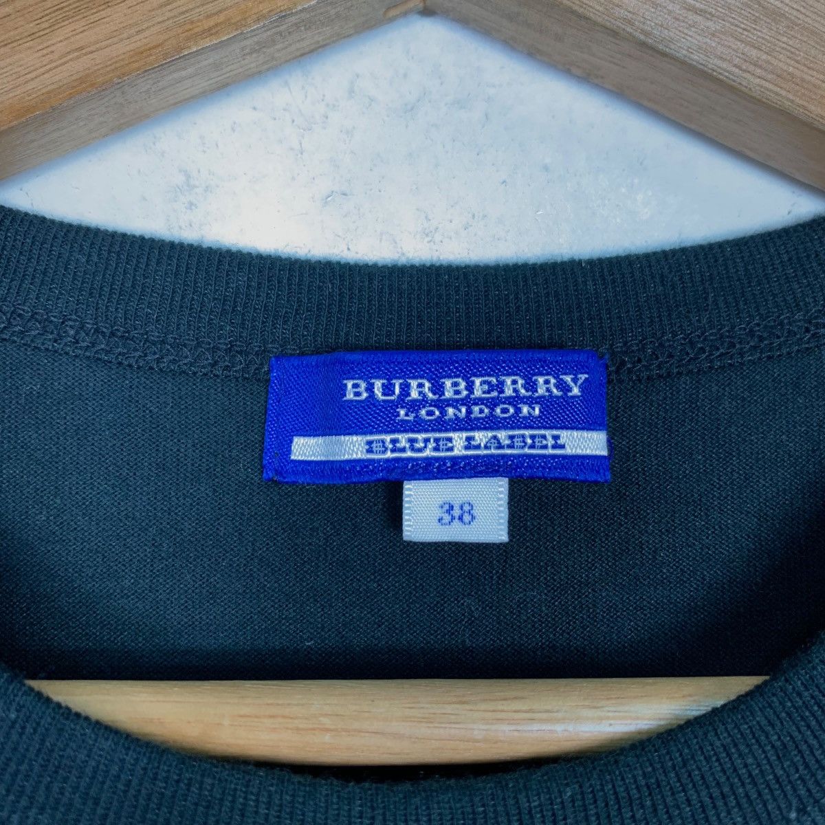 Burberry BURBERRY LONDON BLUE LABEL SINGLE POCKET TEES #0211-C10 Size S / US 4 / IT 40 - 10 Thumbnail