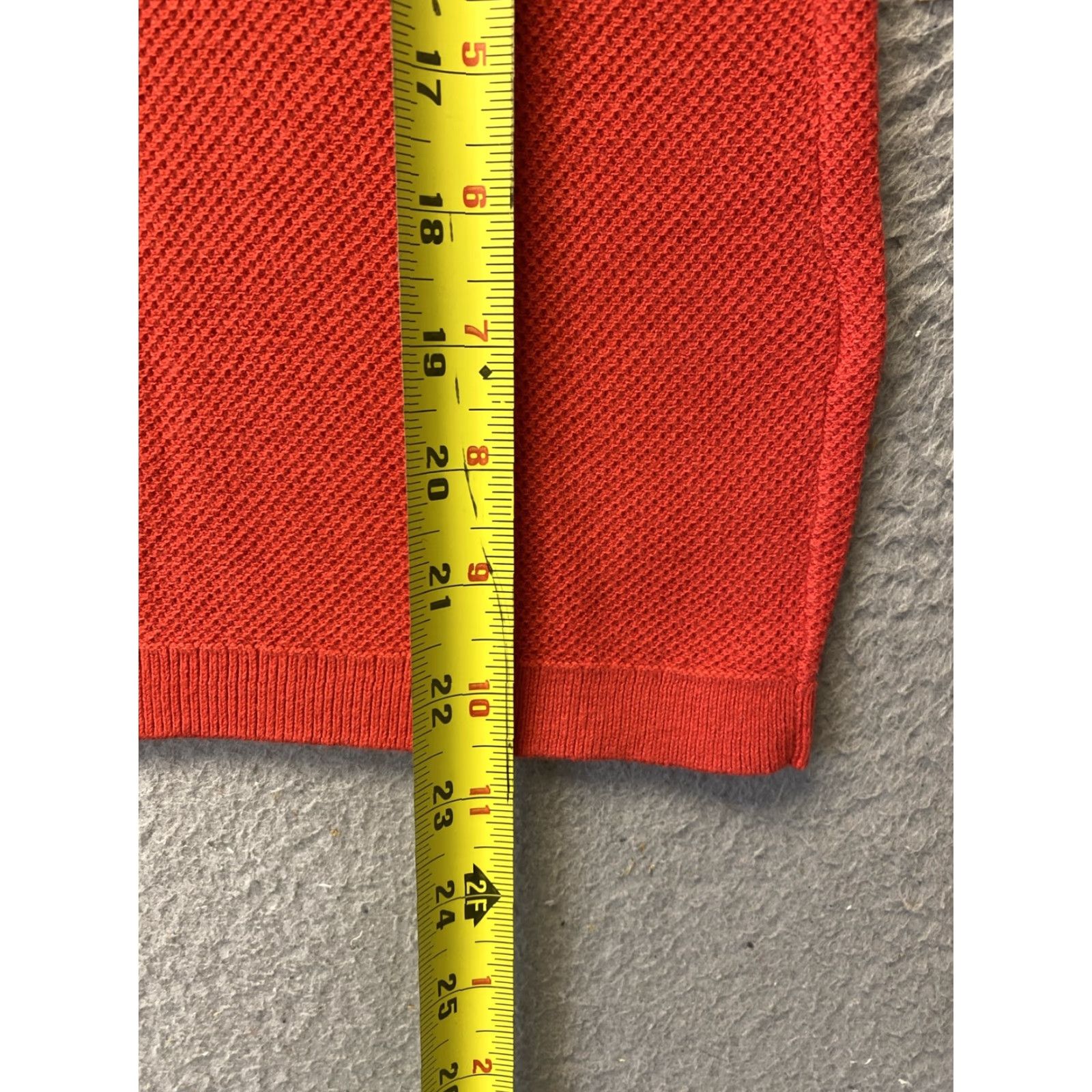 Vintage J Crew Women's Shirt Top Small S Red Round Neck Short Sleeve Casual Spring Summer Size S / US 4 / IT 40 - 4 Thumbnail