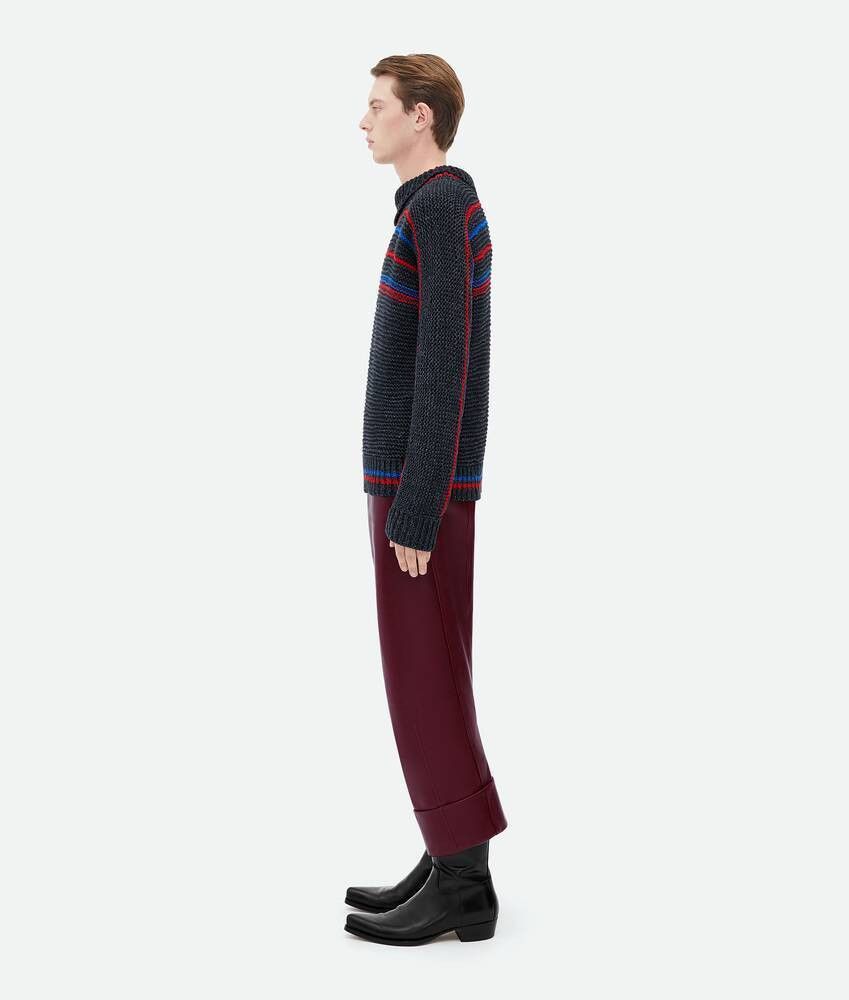 Bottega Veneta o1loc1c0125 737746 Heavy Linen Jumper in Multicolor Size US L / EU 52-54 / 3 - 4 Thumbnail