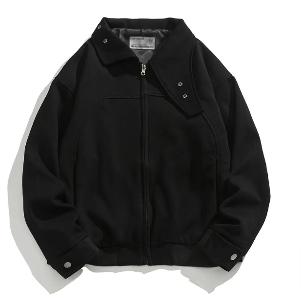 Japanese Brand × Vintage "Matter Gold-Black-M" Stand collar Long Sleeve Size US M / EU 48-50 / 2 - 1 Thumbnail