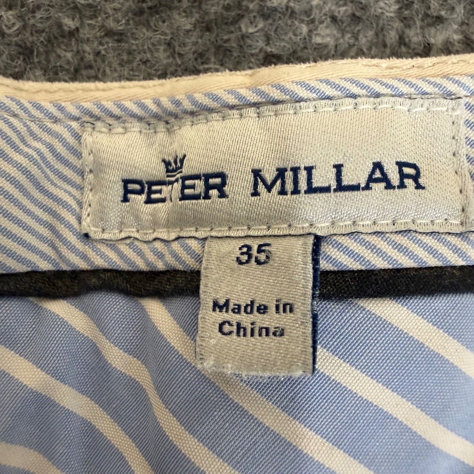 Peter Millar Peter Millar Ultimate Sateen 5-Pocket Pant Mens 35x29 Beige Size US 35 - 2 Thumbnail