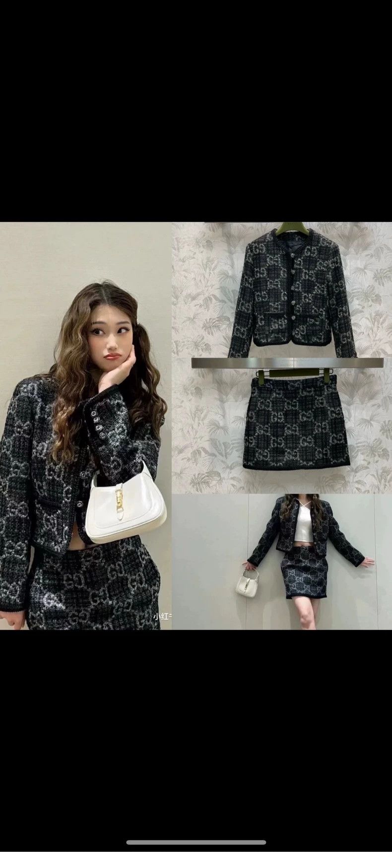 Gucci Gucci Clacard GG knitted jacket 2501-Nextarrow Size US XS / EU 42 / 0 - 6 Thumbnail