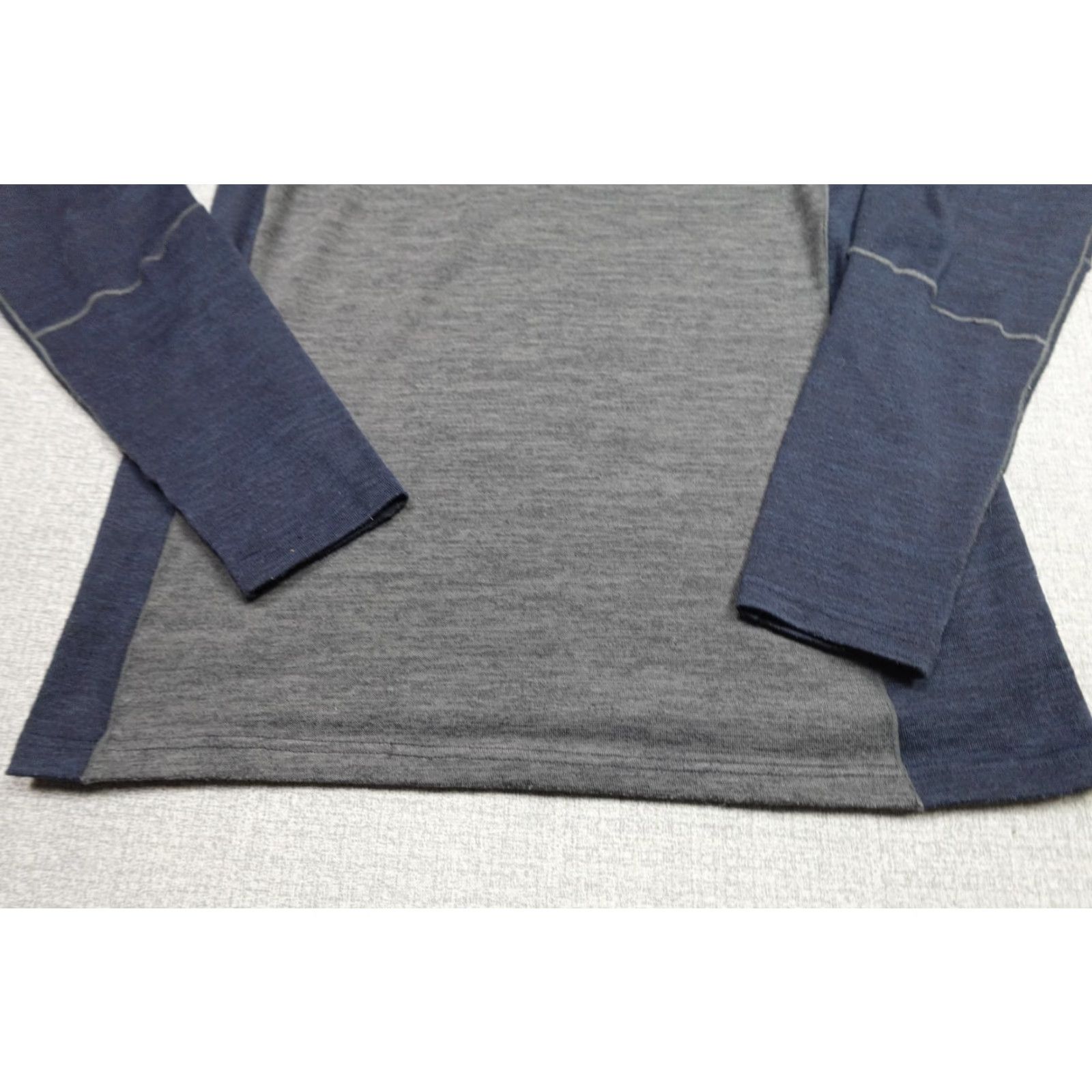 Etro Kuhl Sweater Mens Large Gray Quarter Zip Stretch Fleece Hiking Retro Pullover 1/4 Zip Size US L / EU 52-54 / 3 - 3 Thumbnail