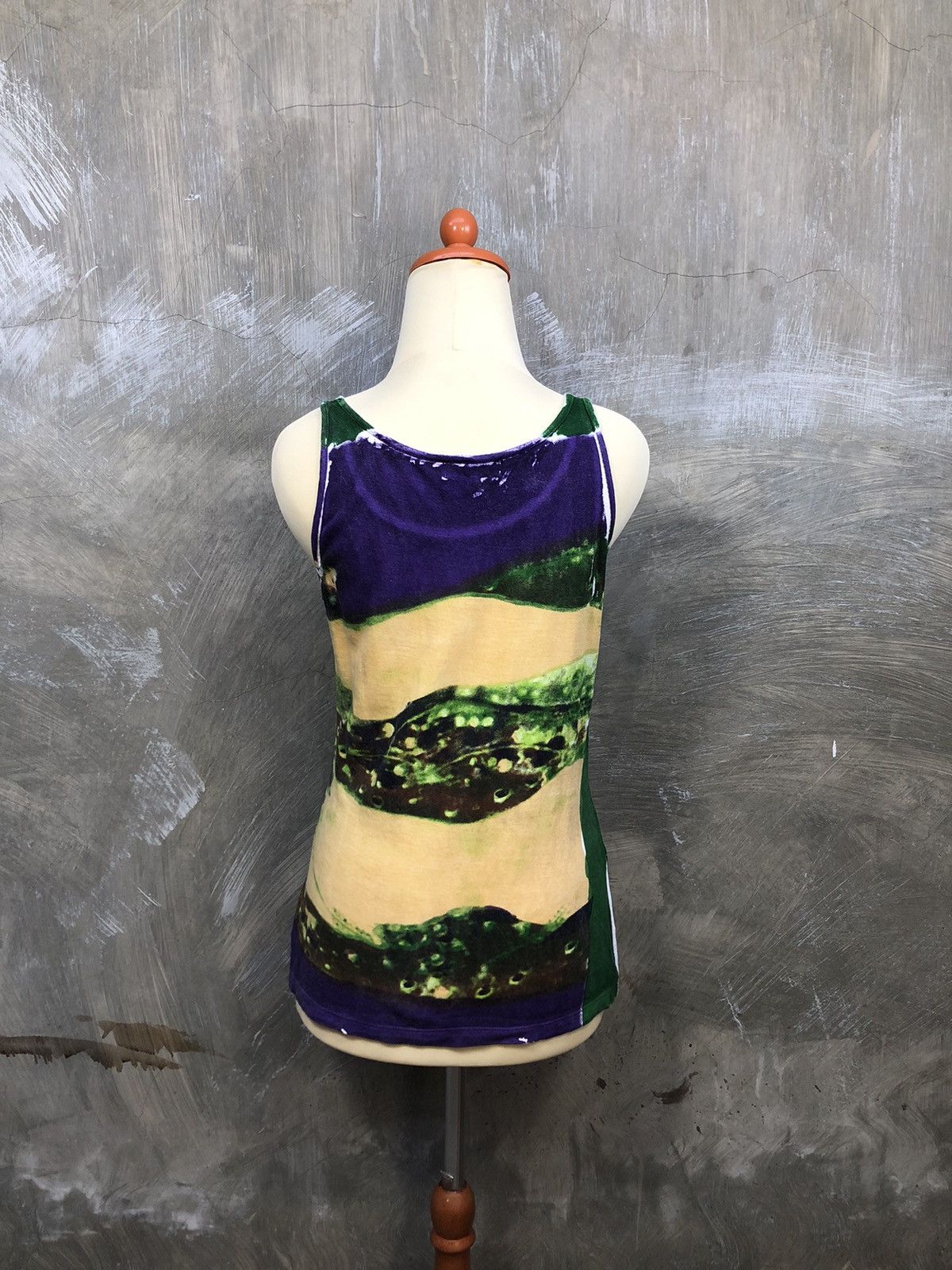 Adolfo Dominguez Adolfo Dominguez Abstract Tanktop Size L / US 10 / IT 46 - 2 Thumbnail