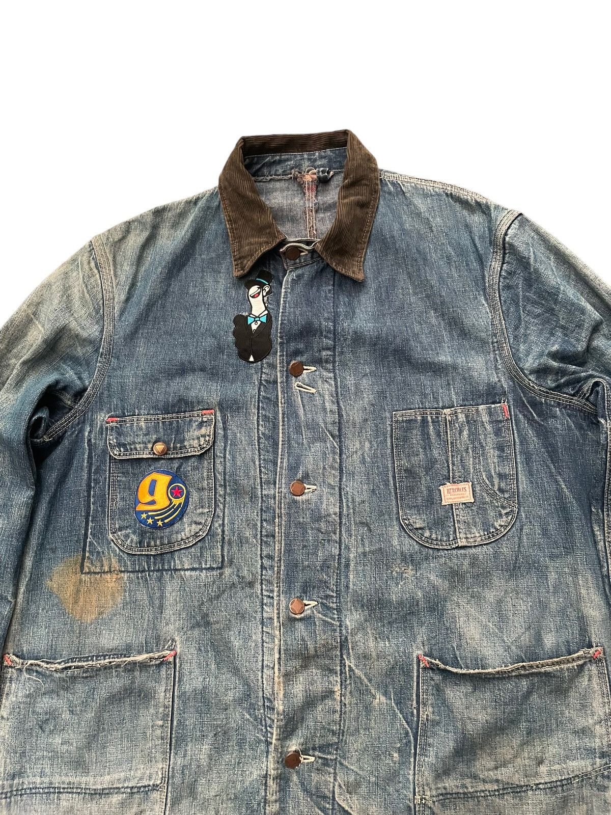 Vintage Vintage 60’s Hercules Chore Jacket Size US XL / EU 56 / 4 - 3 Thumbnail