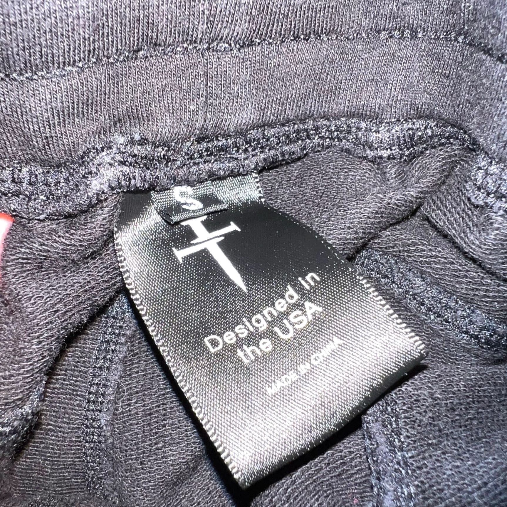 Vintage Three Nails Joggers Pants Women Small Black Pull On Drawstring Pockets Pants Size 28" / US 6 / IT 42 - 4 Thumbnail