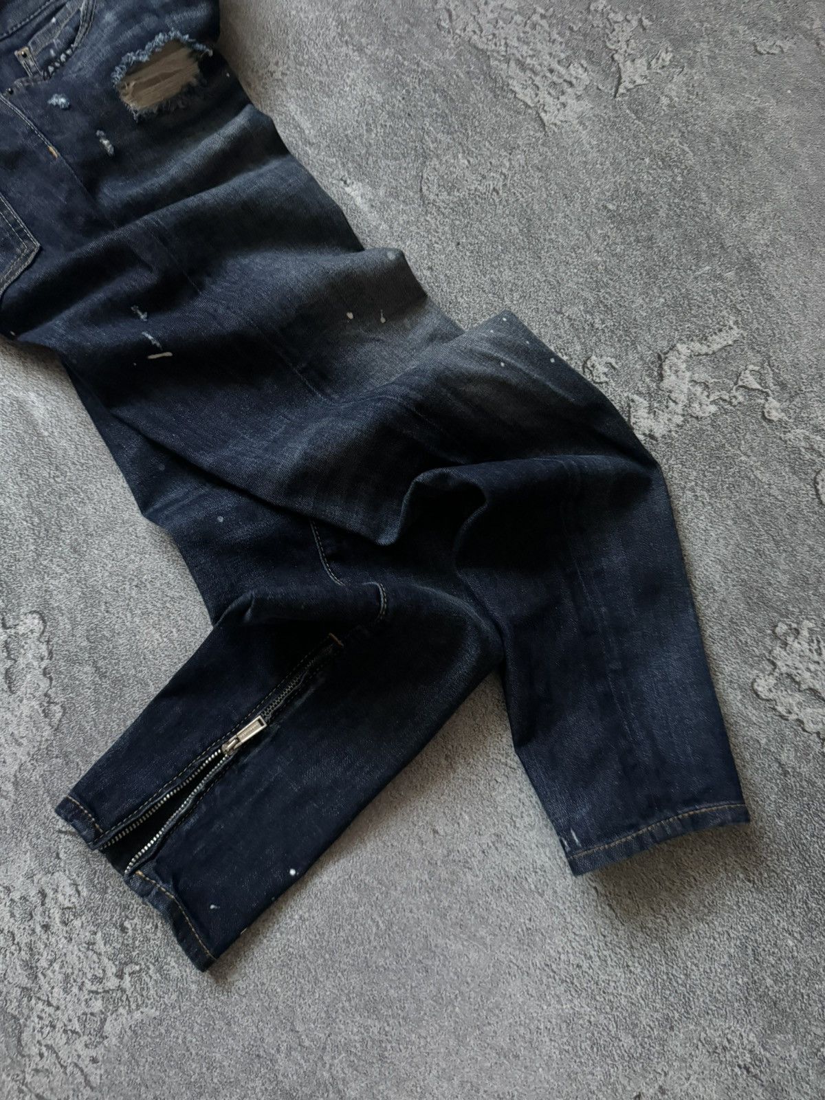 Dsquared2 Dsquared2 44 Wmns distressed denim pant trouser Jean chino Size 30" / US 8 / IT 44 - 22 Thumbnail