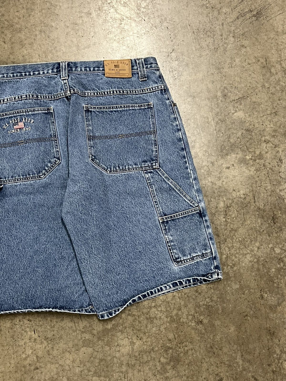 Vintage Jorts y2k baggy fit carpenter cargo polo assn streetwea Size US 38 / EU 54 - 3 Thumbnail