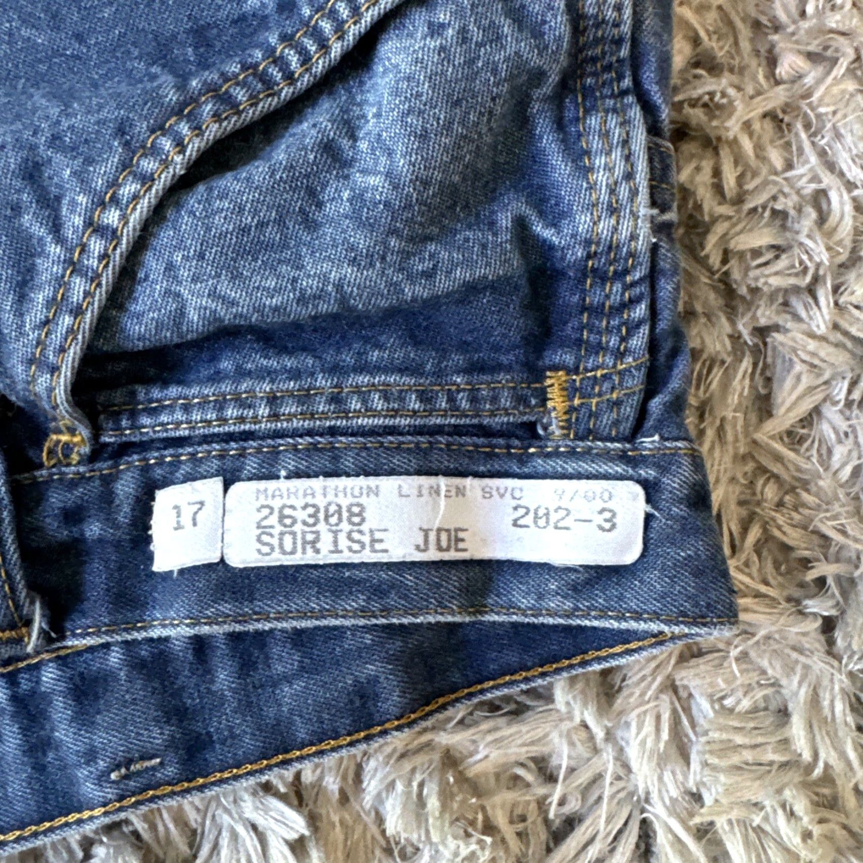 Wrangler Big Ben Jeans Denim Vintage Blue Mens Straight USA Size 38x29 Carpenter Jeans Denim USA Mens Straight 38 29 Blue Size US 38 / EU 54 - 7 Thumbnail