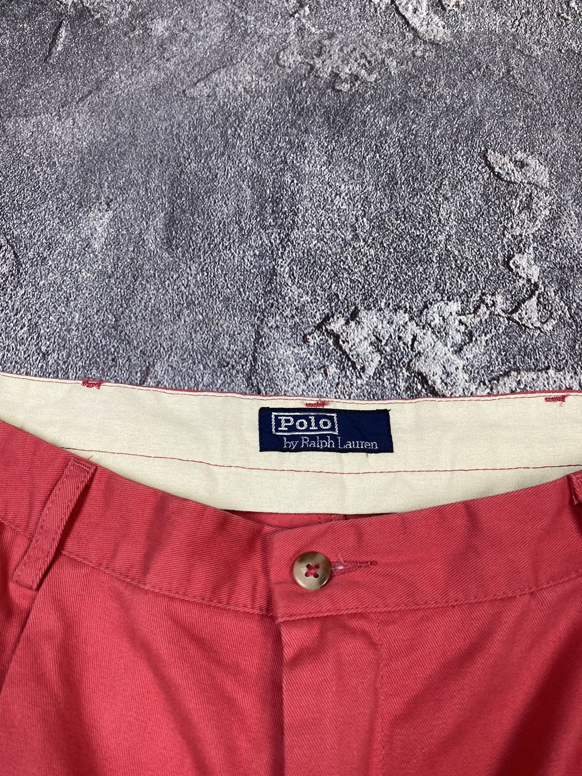 Polo Ralph Lauren Vintage 90s Polo Ralph Lauren Red Chino Shorts Preppy Style Size US 36 / EU 52 - 8 Thumbnail