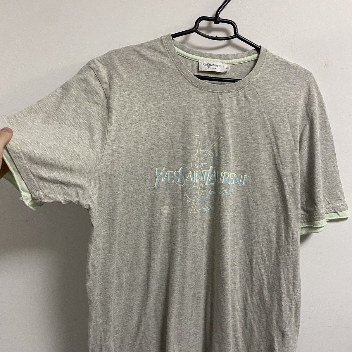 Yves Saint Laurent VINTAGE YSL YVES SAINT LAUREN T-SHIRT Size US XL / EU 56 / 4 - 3 Thumbnail