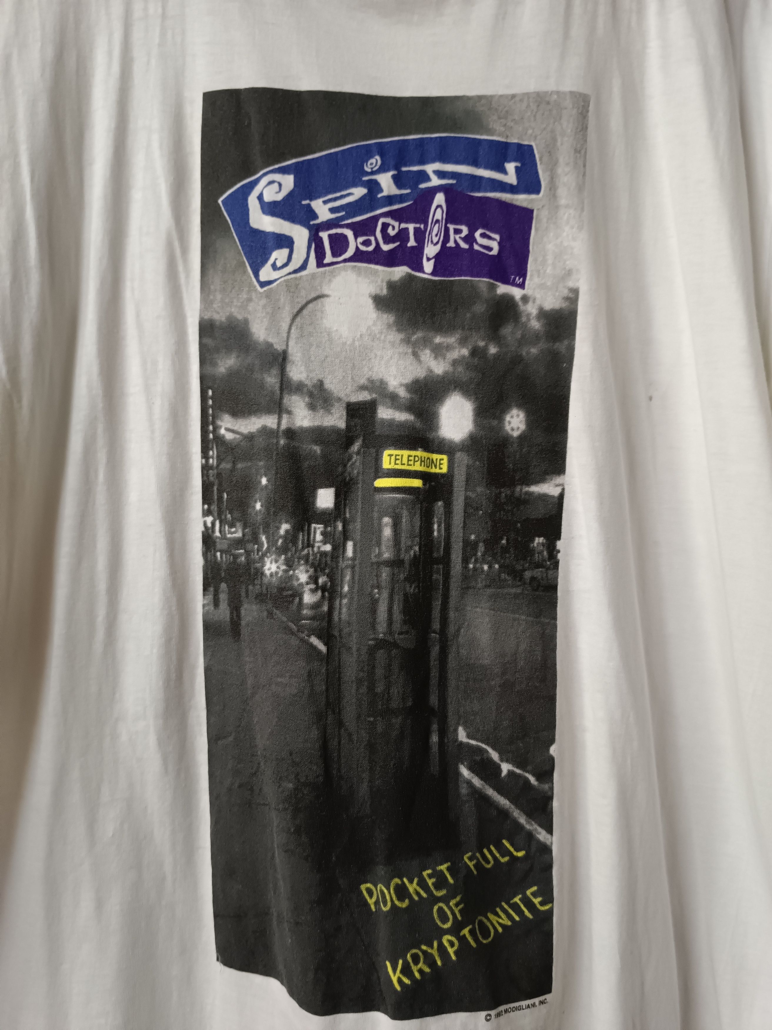 Band Tees 90s Spin Doctors Winter Tour Tee Size US XL / EU 56 / 4 - 12 Thumbnail
