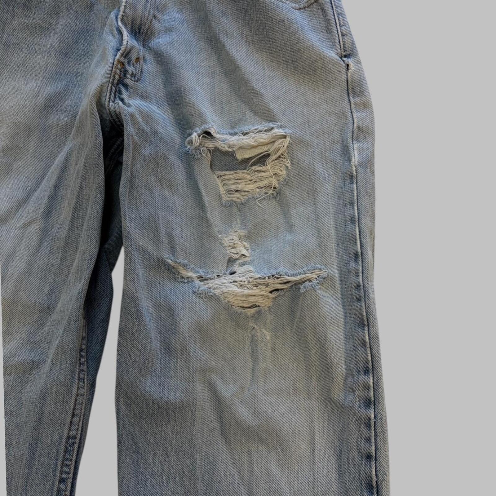 Levi's Y2K levis distressed and faded Size US 36 / EU 52 - 3 Thumbnail
