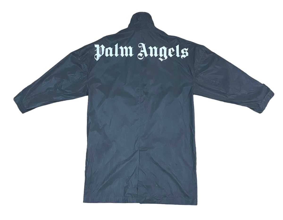 Palm Angels Rare Big Logo PALM ANGELS Long Jacket Button Shiny (M) Size US M / EU 48-50 / 2 - 5 Thumbnail