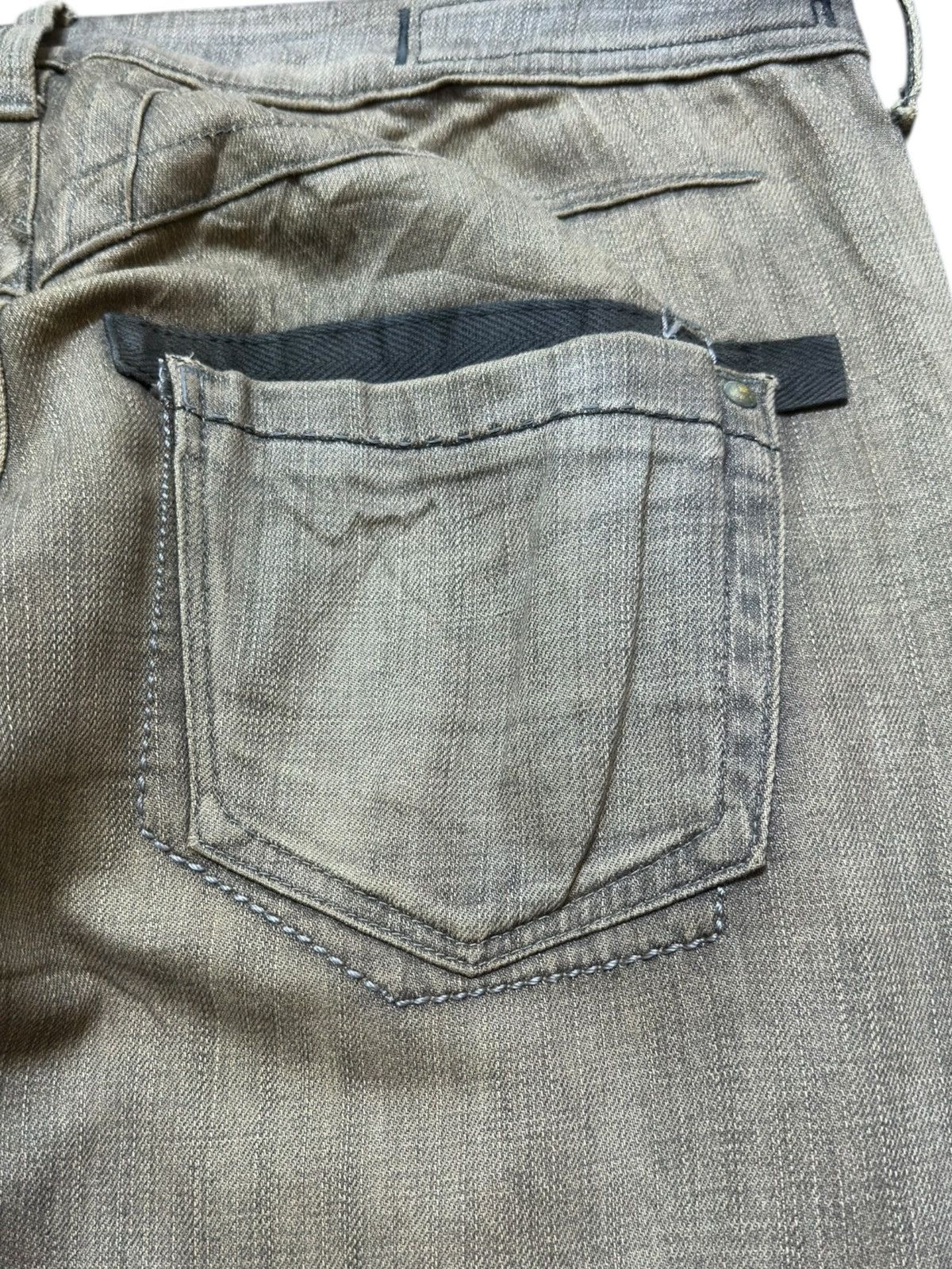 Marithe + Francois Girbaud Vintage Le Jean De Marithe Francois Girbaud Avantgarde Denim Size US 35 - 8 Thumbnail