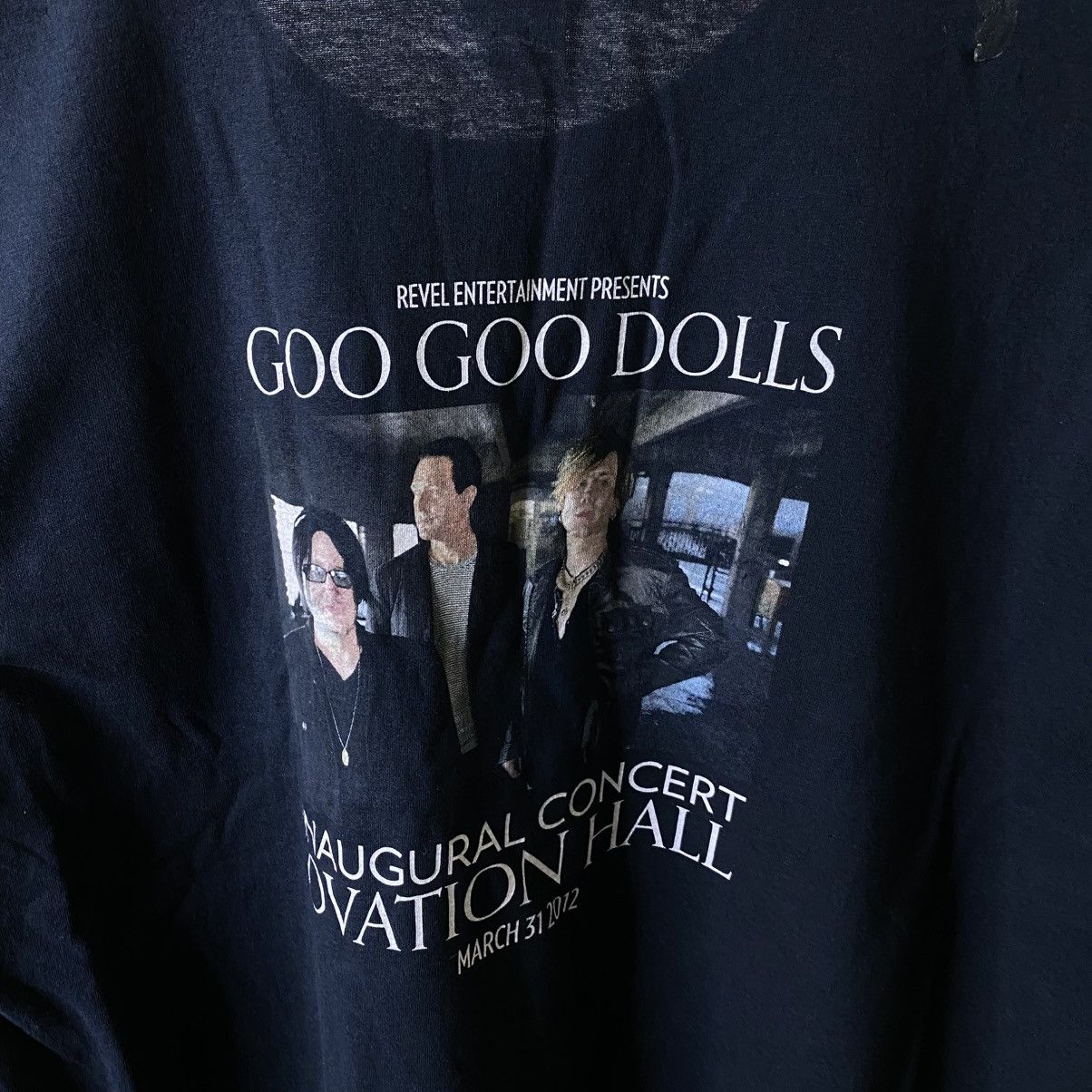 Band Tees Goo Goo Dolls Revel Casino Inaugural 2012 Atlantic City Tee Size US L / EU 52-54 / 3 - 2 Thumbnail