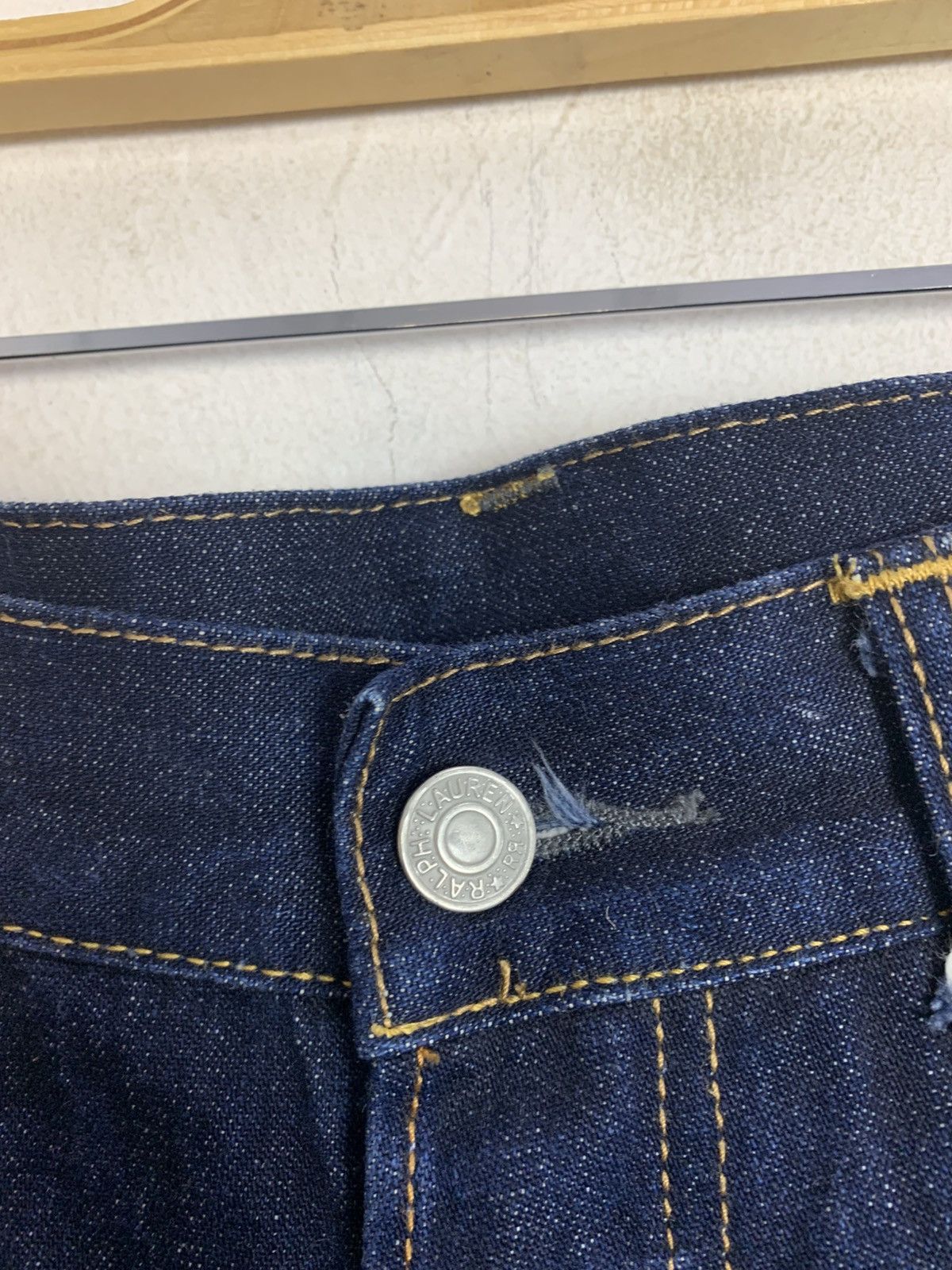 RRL Ralph Lauren Rare Double RL Ralph Lauren Lot R01 Indigo Denim Jeans Size US 32 / EU 48 - 5 Thumbnail