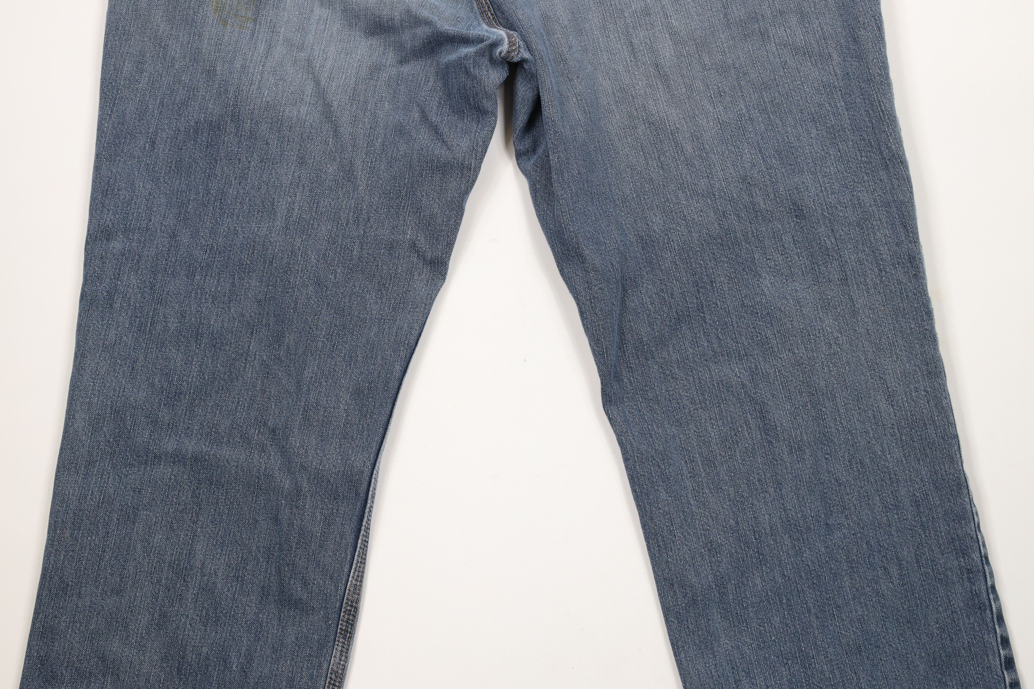Carhartt × Vintage Vintage Carhartt Distressed Relaxed Fit Denim Jeans Blue Size US 40 / EU 56 - 13 Thumbnail
