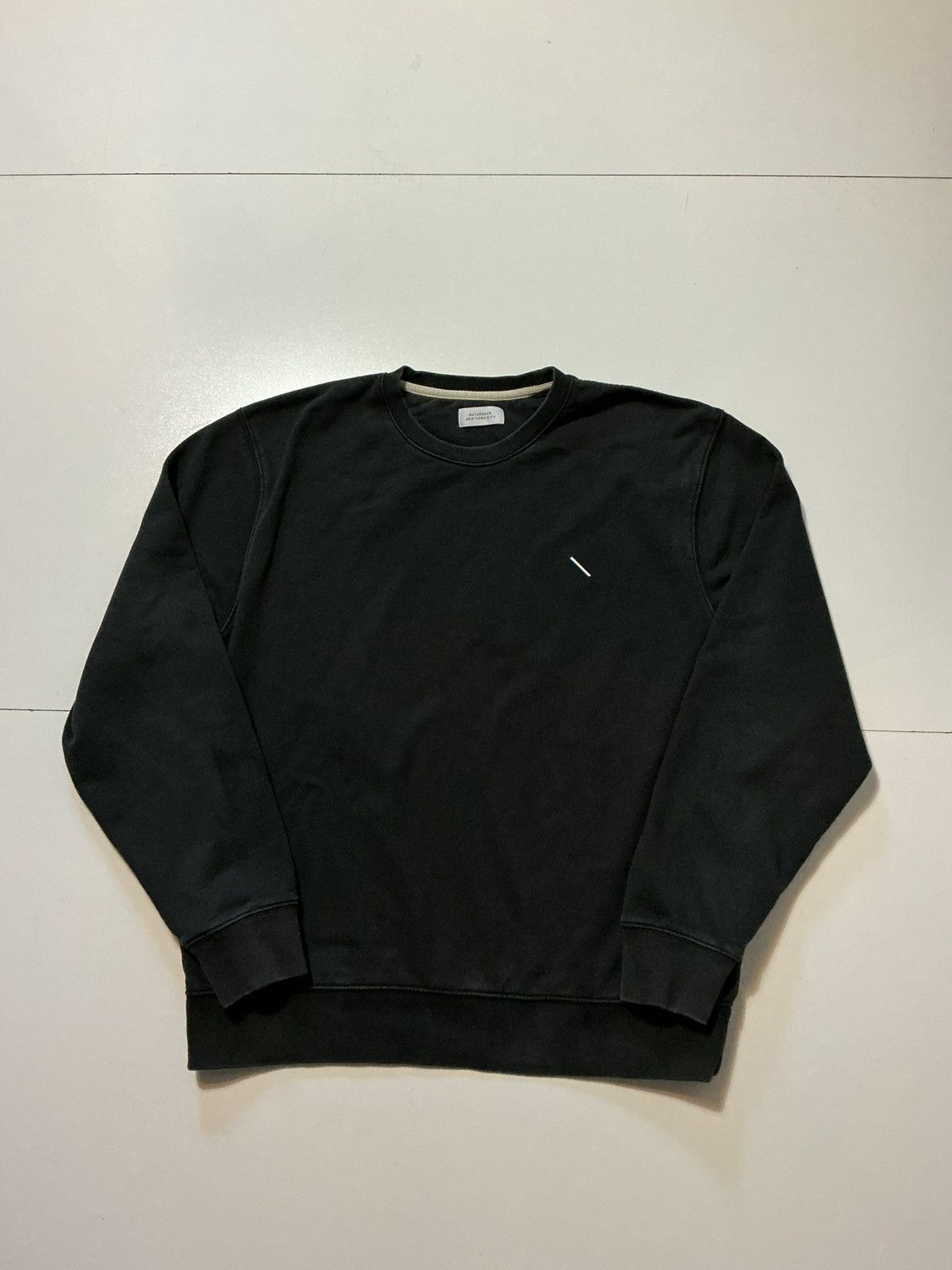 Saturdays NYC $135 Saturdays NYC Bowery Slash Embroidered Sweatshirt Size US XXL / EU 58 / 5 - 1 Thumbnail