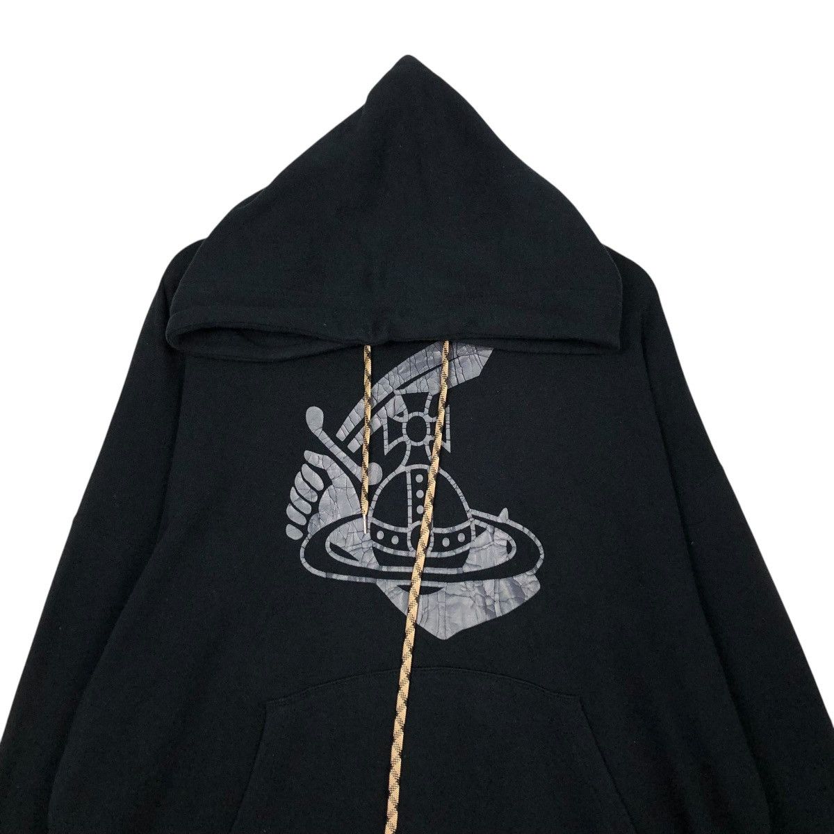 Vivienne Westwood 🔥VINTAGE HOODIE SWEATER VIVIENNE WESTWOOD ANGLOMANIA Size XS / US 0-2 / IT 36-38 - 4 Thumbnail