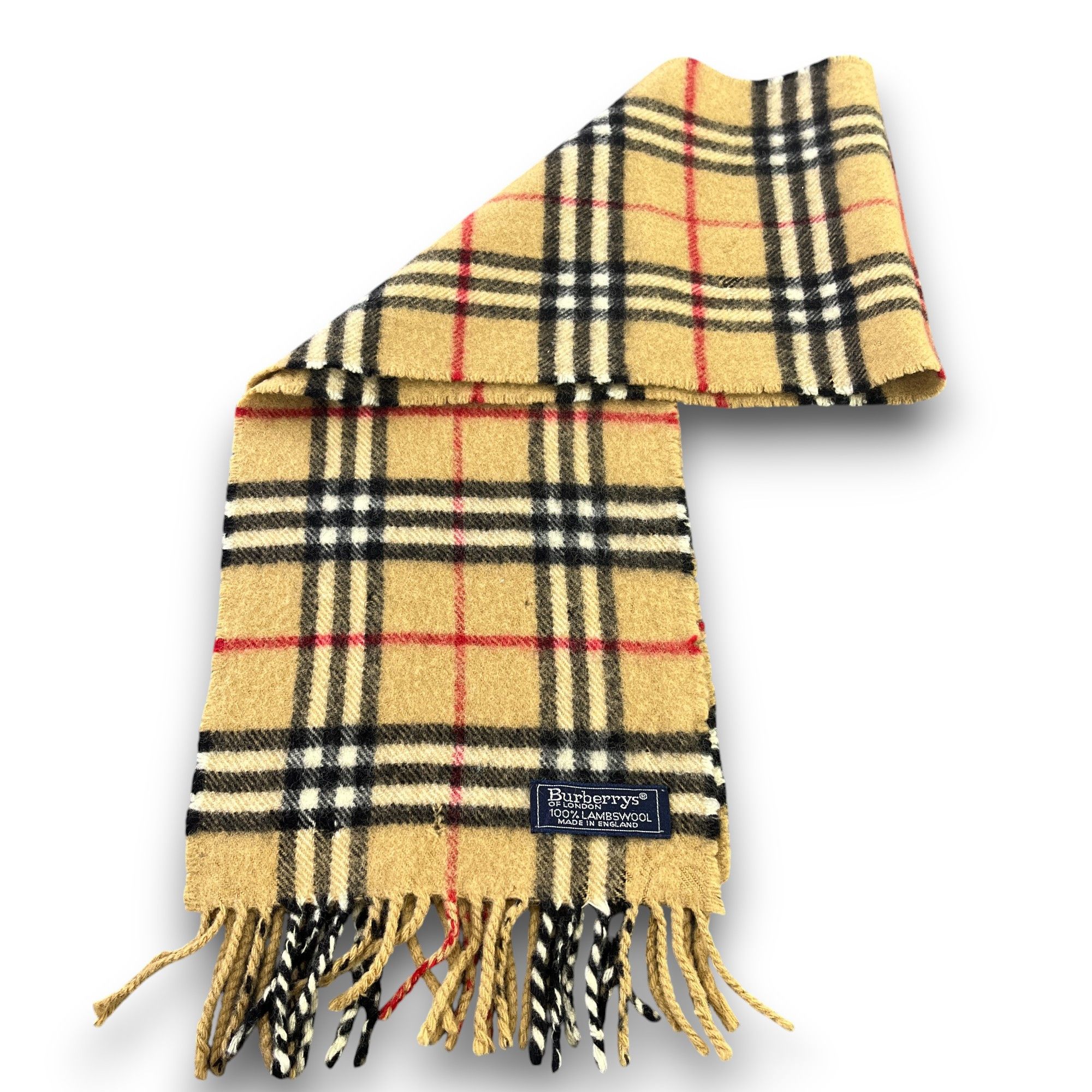 Burberry Vintage Burberry Scarf / Muffler / Neckwear T743 Size ONE SIZE - 4 Thumbnail