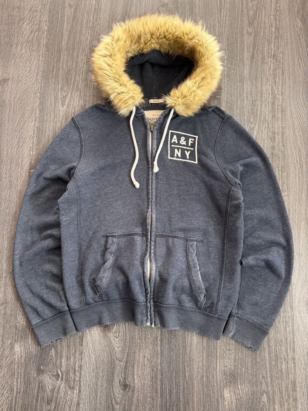 Abercrombie & Fitch Abercrombie&Fitch Vintage Made In USA zip