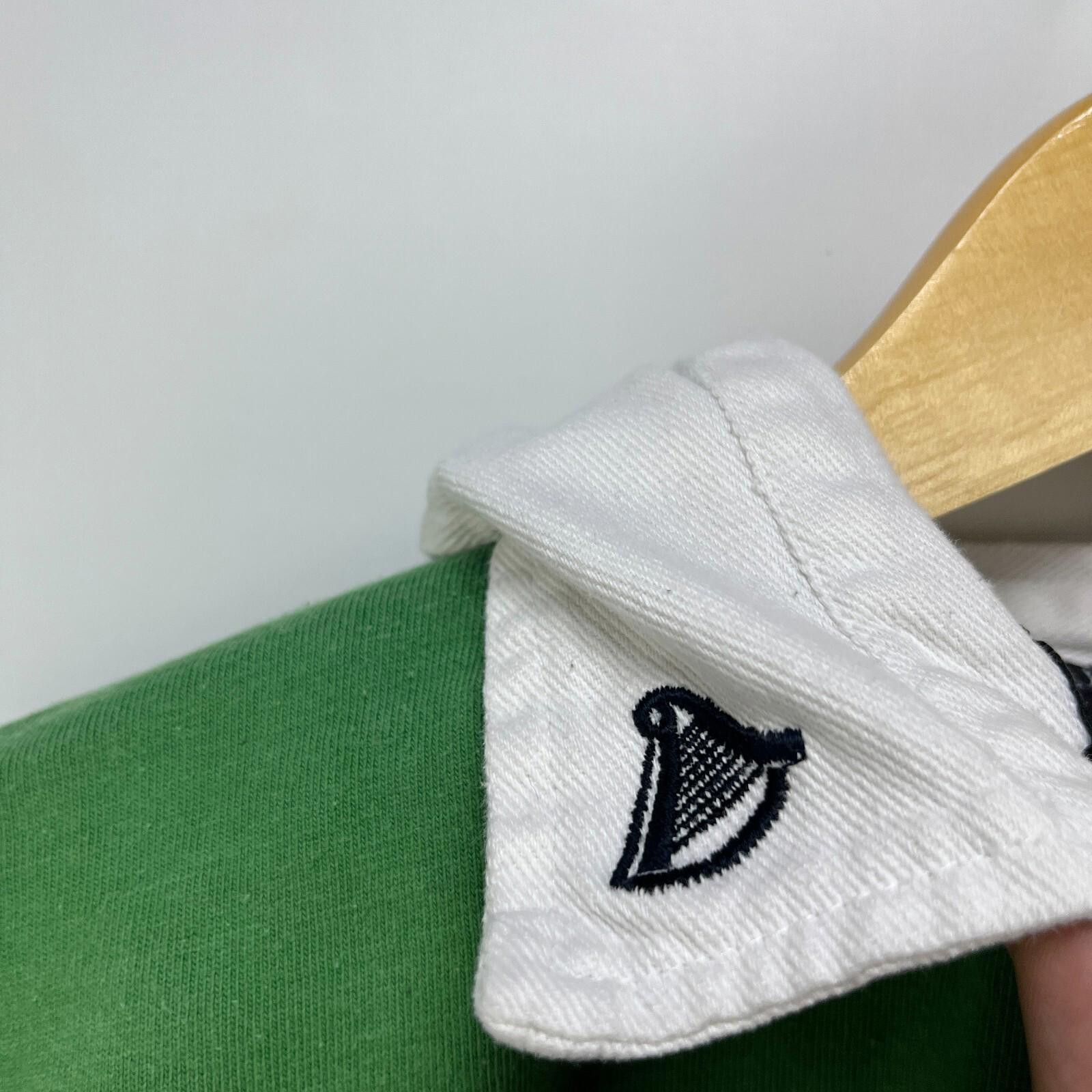 Other Vintage Guinness Beer Ireland Rugby Polo Shirt Large Size US L / EU 52-54 / 3 - 5 Thumbnail