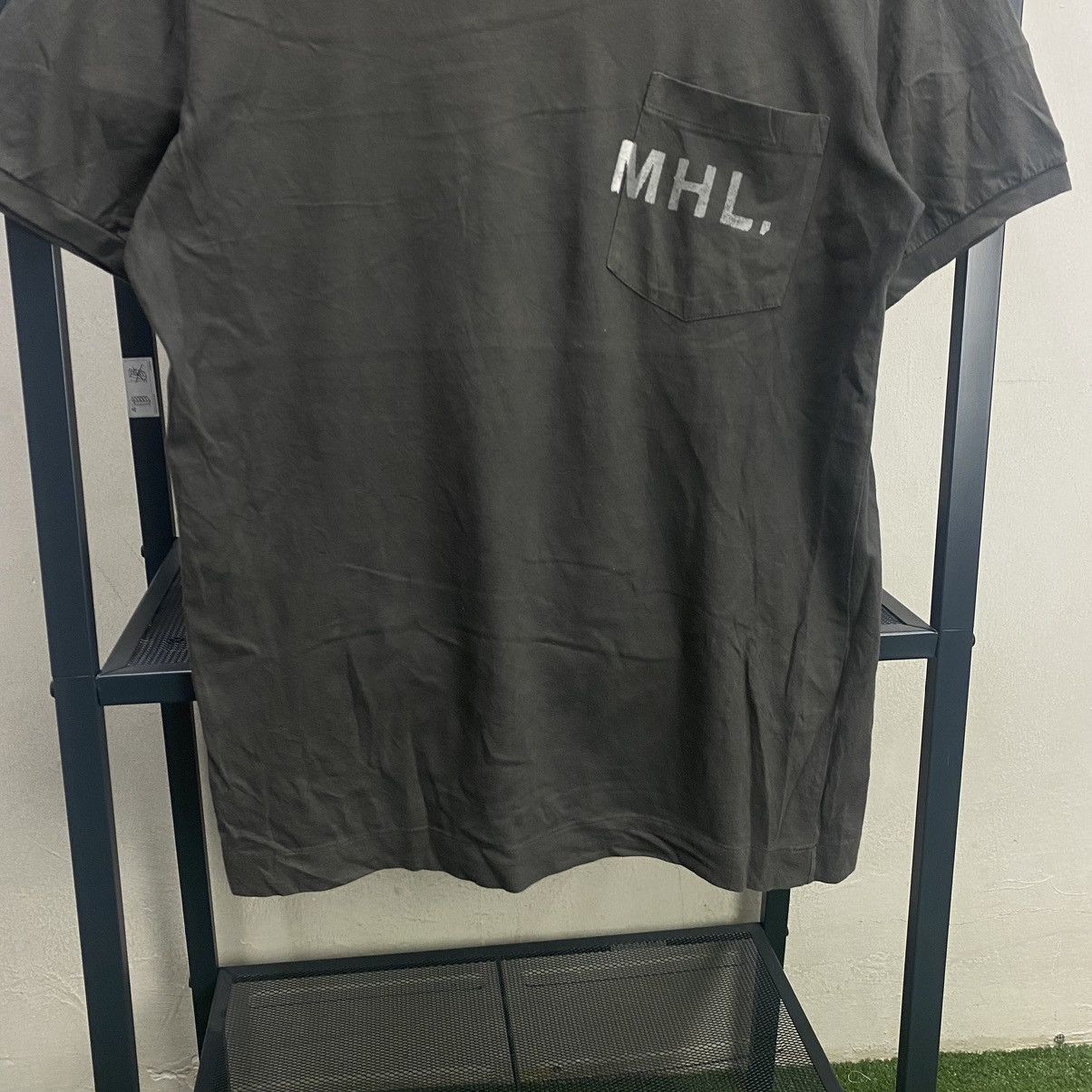 Designer × Margaret Howell Rare!! Margaret Howell MHL Spellout pocket tee Size US L / EU 52-54 / 3 - 4 Thumbnail