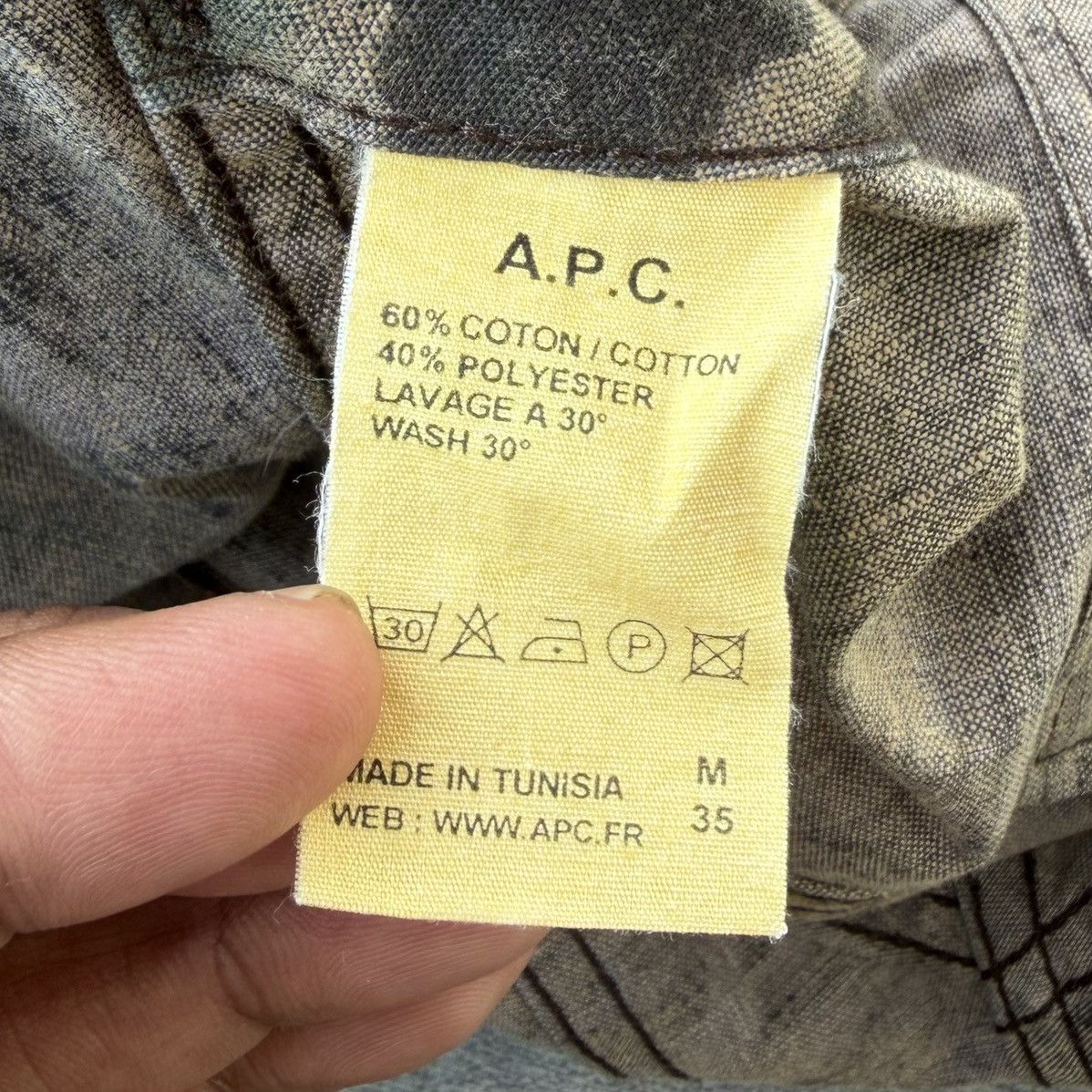 A.P.C. A.P.C. Camouflage Print Utility Jacket Size US S / EU 44-46 / 1 - 14 Thumbnail