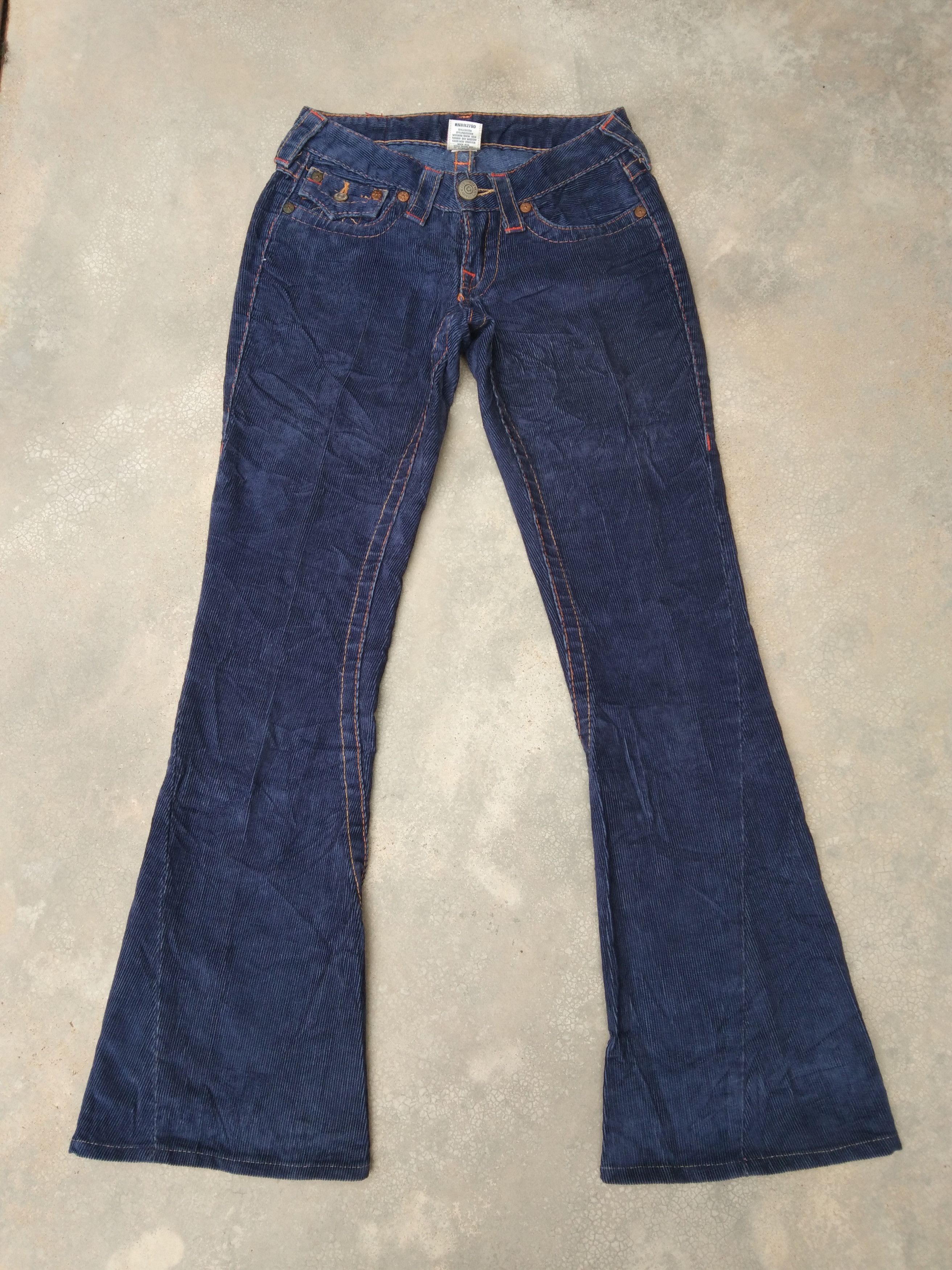 True Religion Vintage True Religion Jeans Corduroy Made In USA Boot Cut Size US 26 / EU 42 - 2 Thumbnail