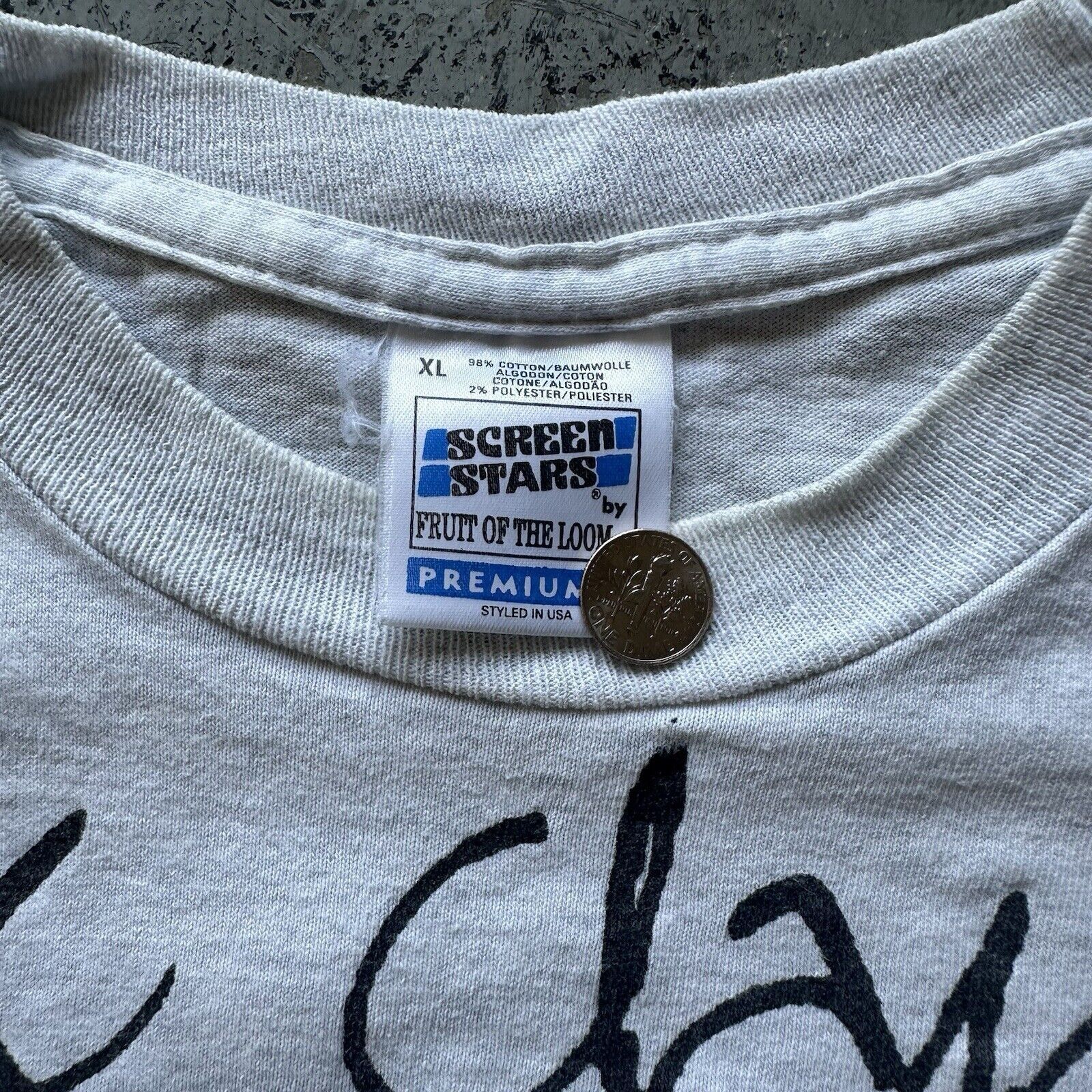 Band Tees × Vintage Vintage 1995 Eric Clapton European Tour T-Shirt XL RARE Size US XL / EU 56 / 4 - 3 Thumbnail