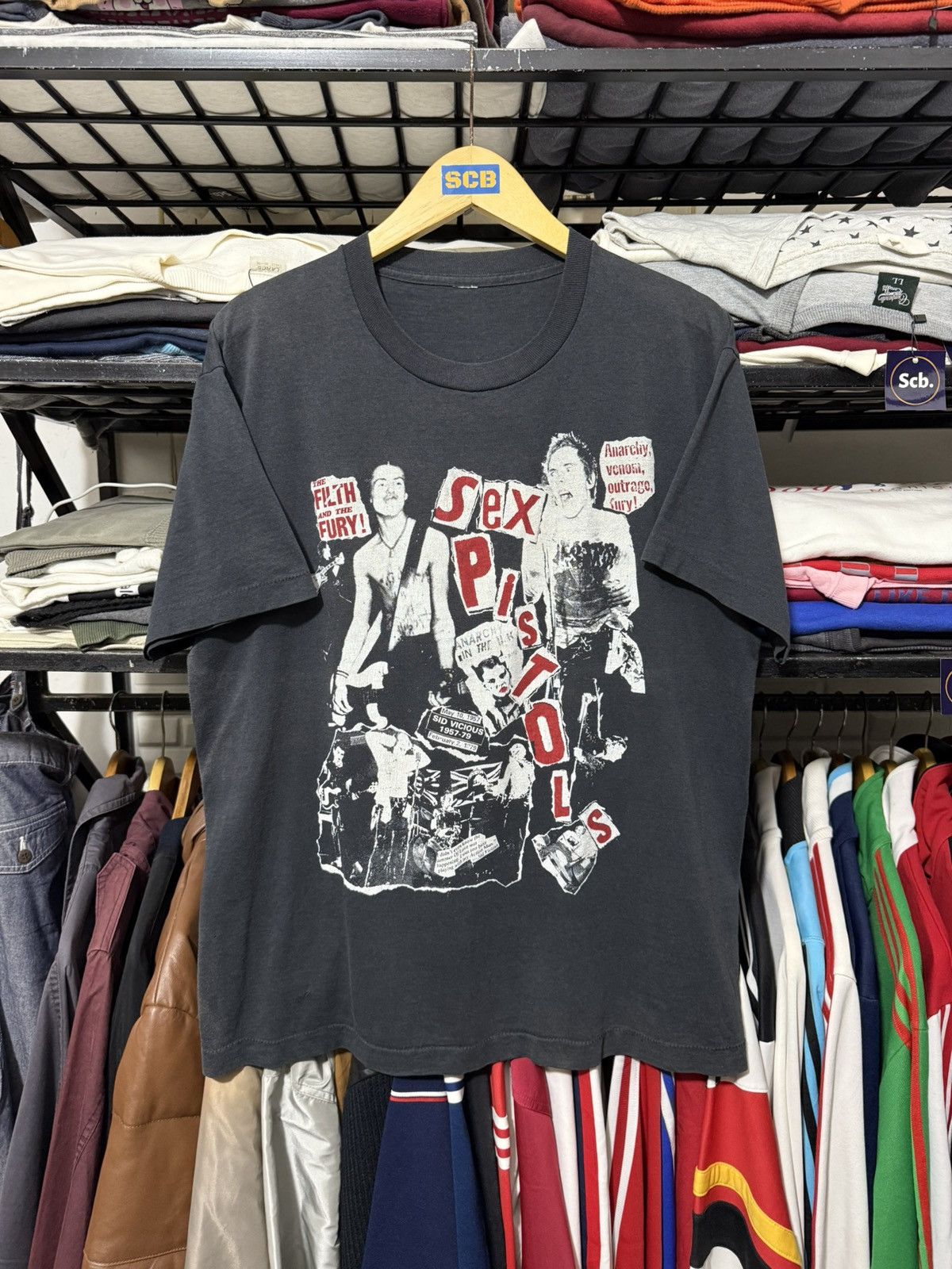Band Tees Vintage sex pistols the filth & the fury 1980 tshirt Size US M / EU 48-50 / 2 - 1 Thumbnail