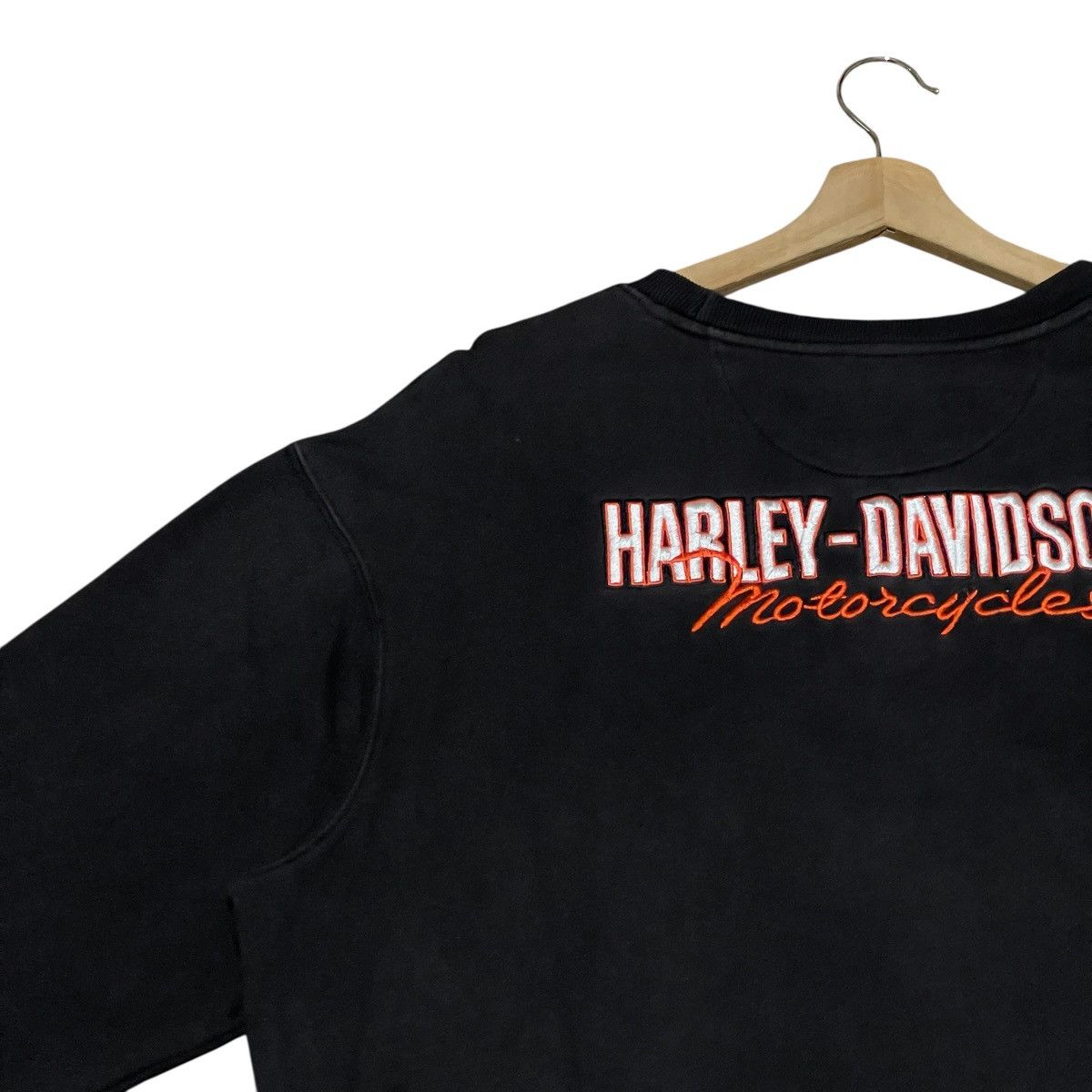 Harley Davidson Y2k Harley Davidson Faded Biker Crewneck Sweatshirt Size US XXL / EU 58 / 5 - 16 Thumbnail