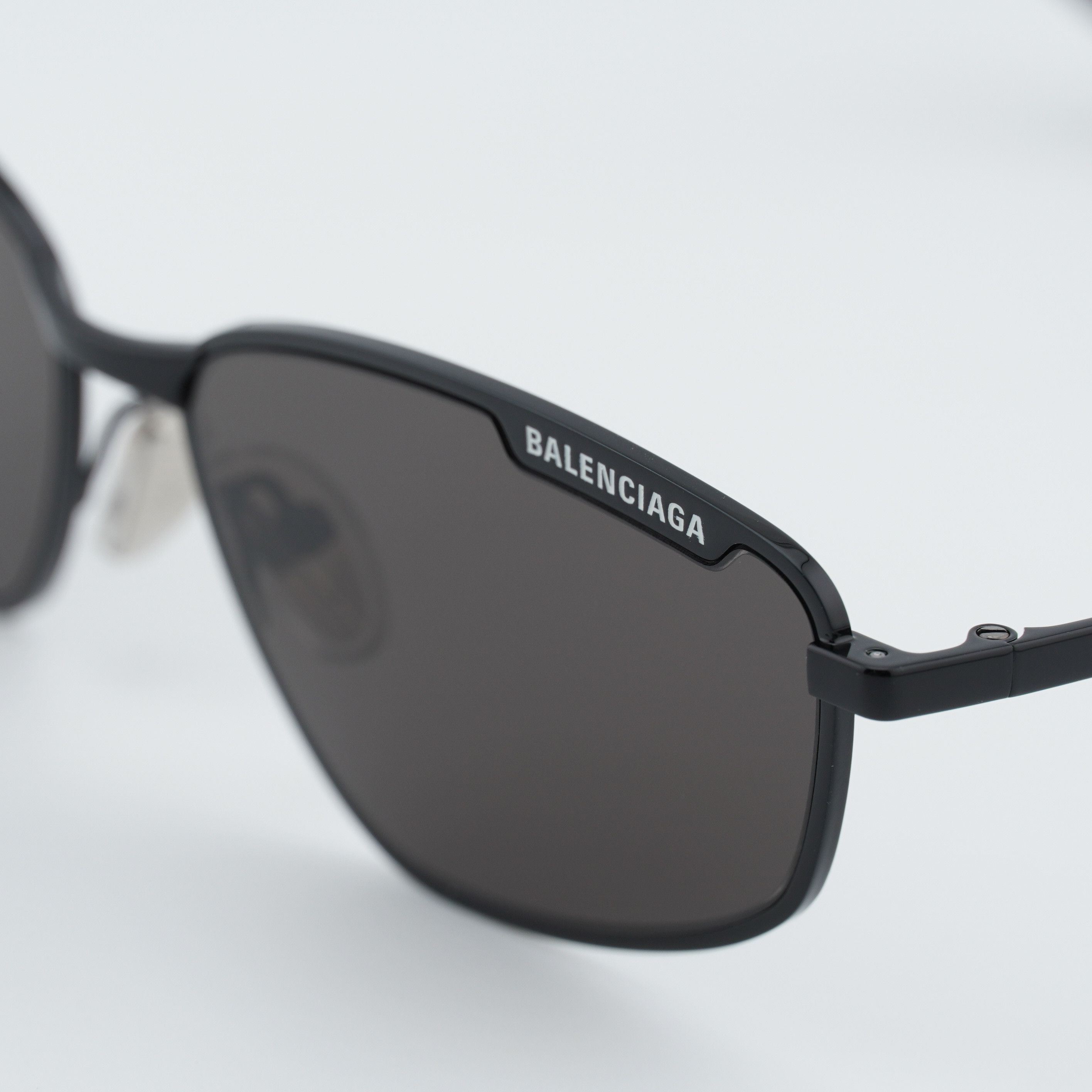 Balenciaga Balenciaga BB0277S 001 Unisex Sunglasses Black Rectangle Size ONE SIZE - 9 Thumbnail