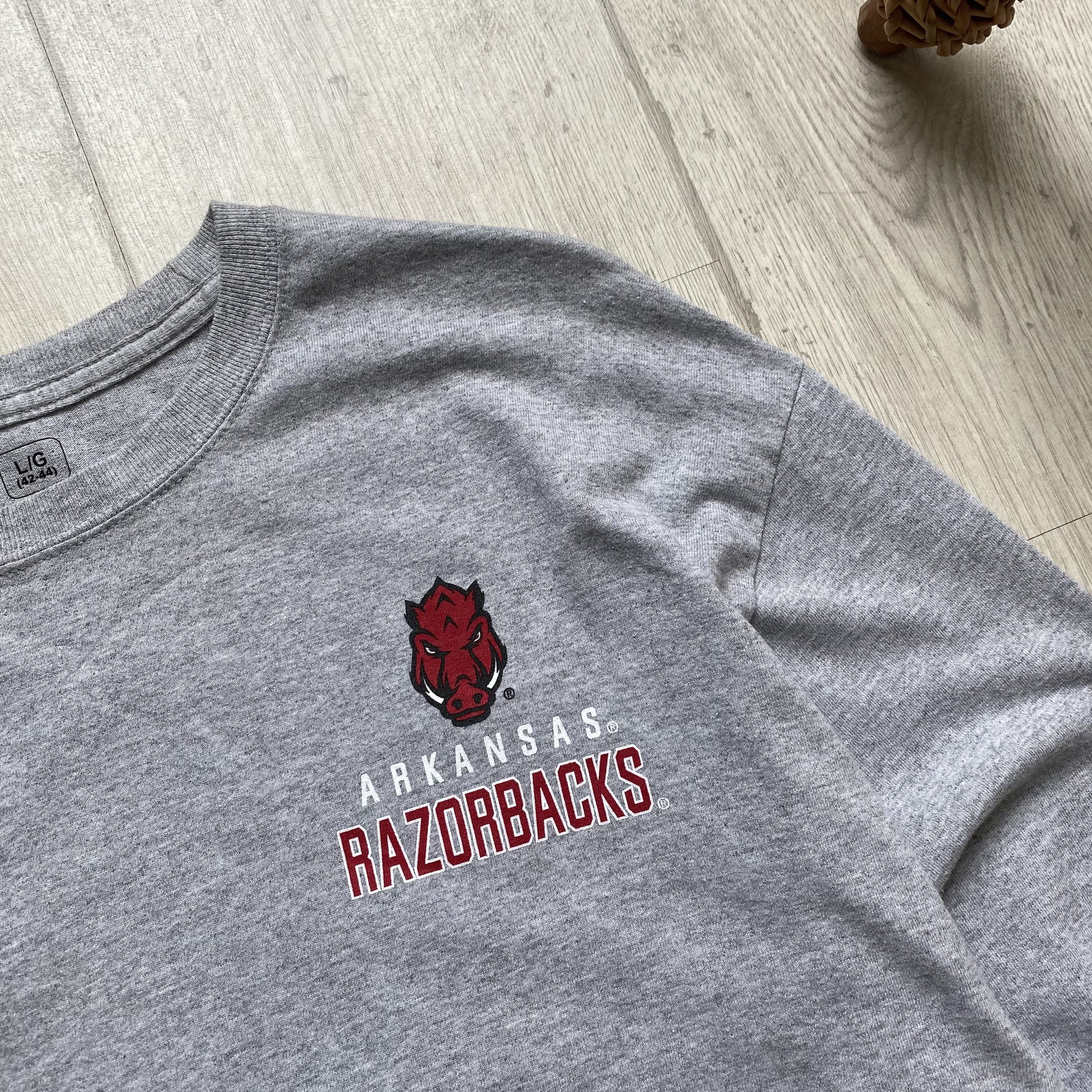 NFL 🐗University Arkansas Razorbacks Russell Athletic Longsleeve Size US M / EU 48-50 / 2 - 5 Thumbnail