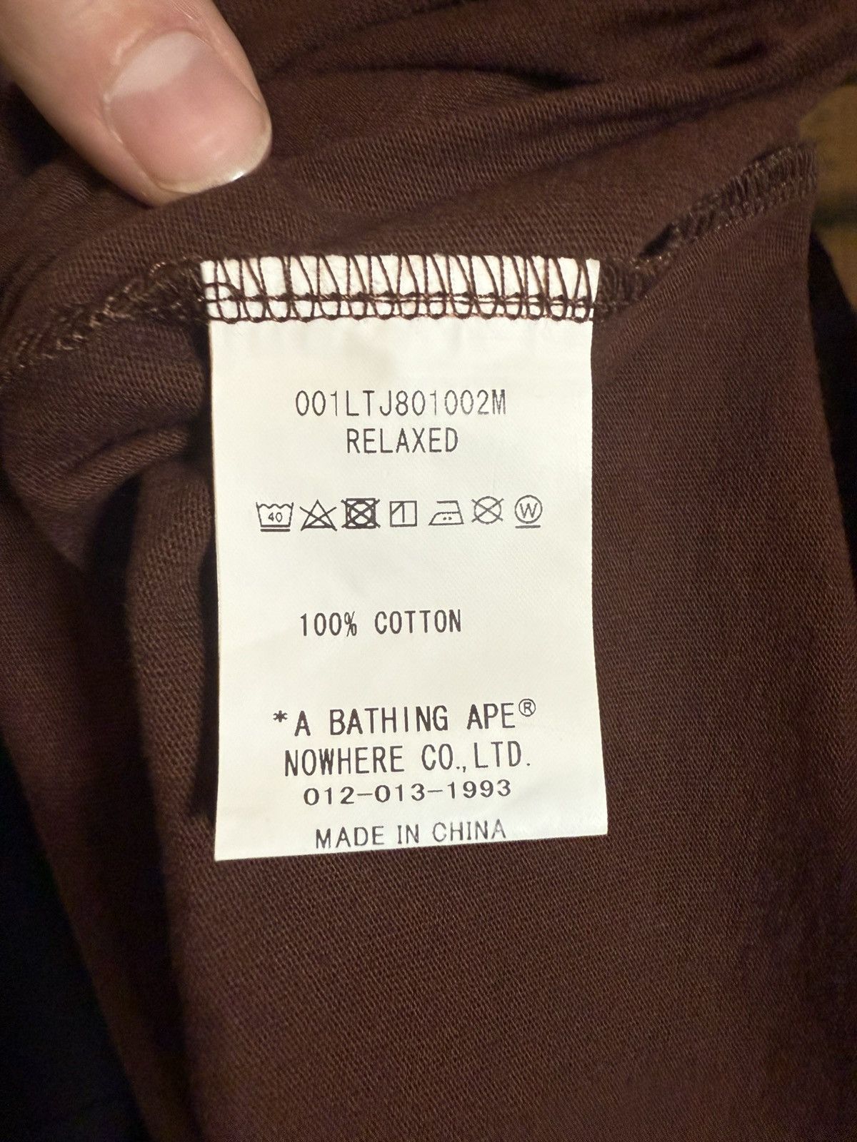 Bape BAPE Mad Face College Long Sleeve Size US L / EU 52-54 / 3 - 4 Thumbnail